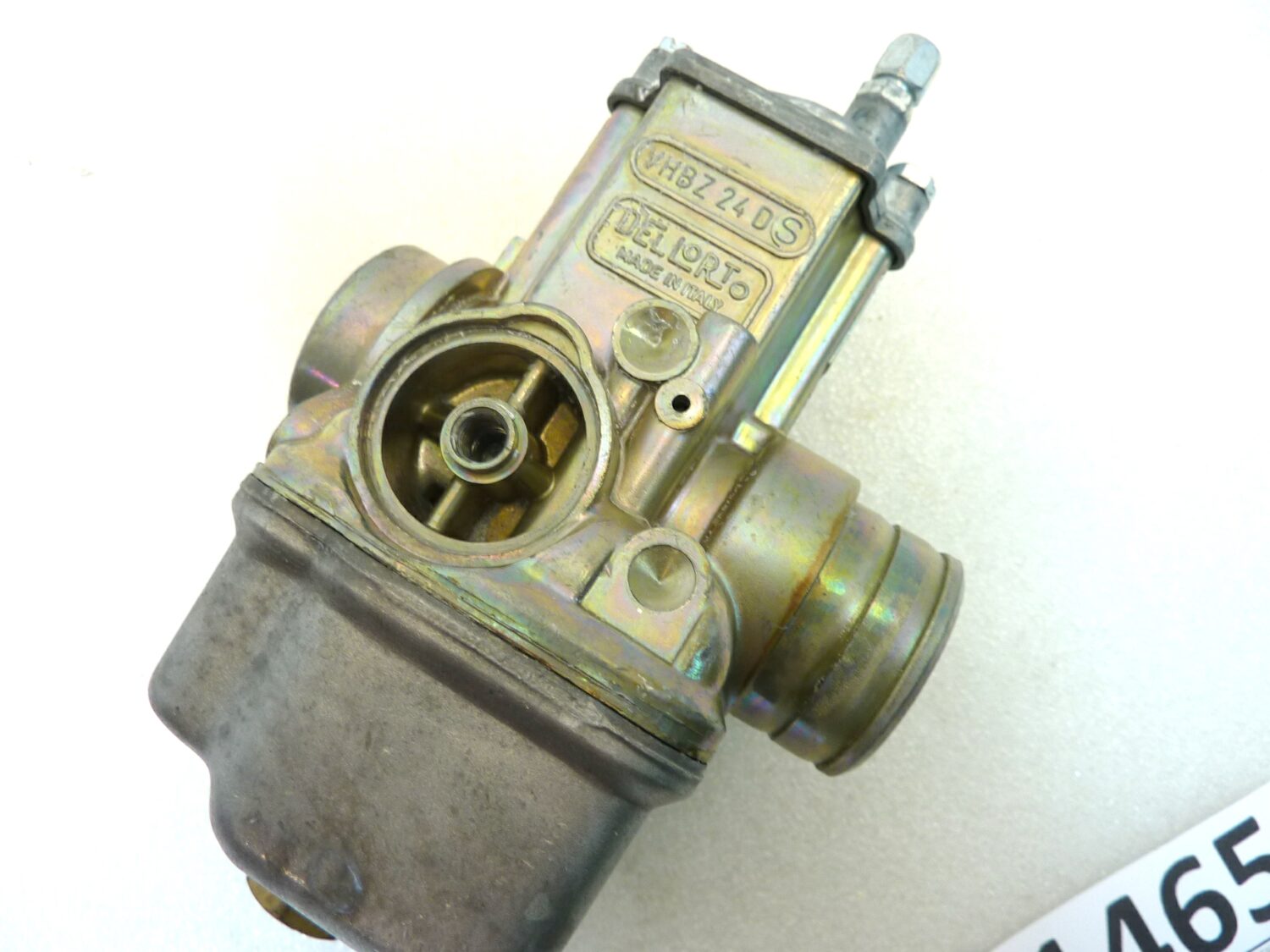 Carburatore Dell'Orto VHBZ 24 DS VHBZ24DS OGGETTO NON TESTATO, PROPOSTO COME DA RITROVAMENTO, COME DA FOTO, NON APERTO, NON VERIFICATO, SOLO PARZIALE PULIZIA ESTERNA - immagine 5