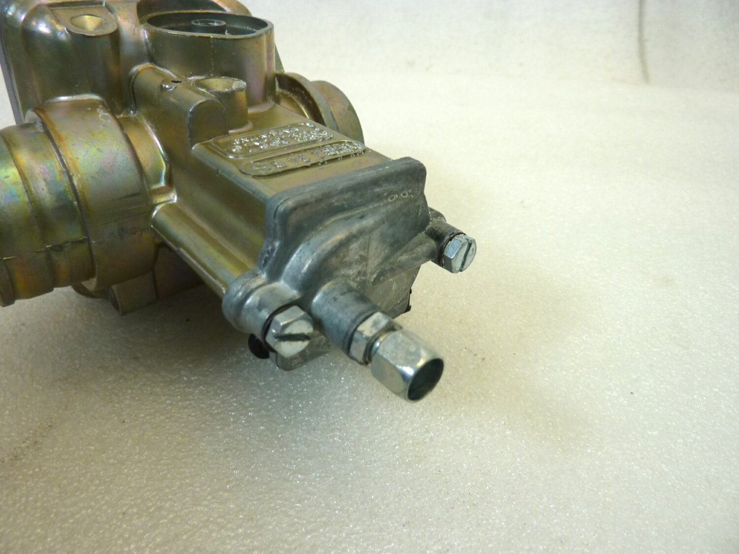 Carburatore Dell'Orto VHBZ 24 DS VHBZ24DS OGGETTO NON TESTATO, PROPOSTO COME DA RITROVAMENTO, COME DA FOTO, NON APERTO, NON VERIFICATO, SOLO PARZIALE PULIZIA ESTERNA - immagine 7
