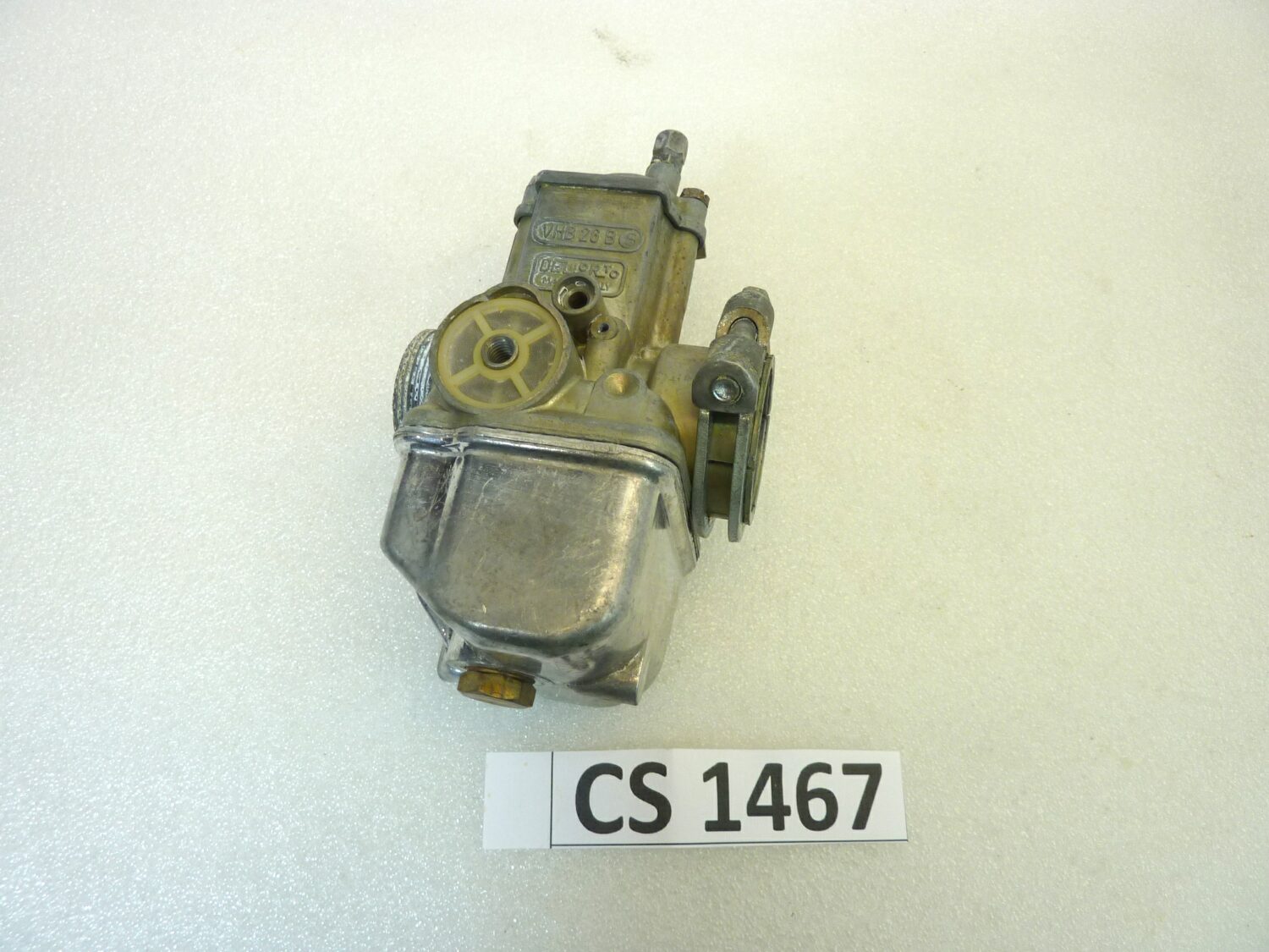 Carburatore Dell'Orto VHB 26 BS VHB26BS OGGETTO NON TESTATO, PROPOSTO COME DA RITROVAMENTO, COME DA FOTO, NON APERTO, NON VERIFICATO, SOLO PARZIALE PULIZIA ESTERNA