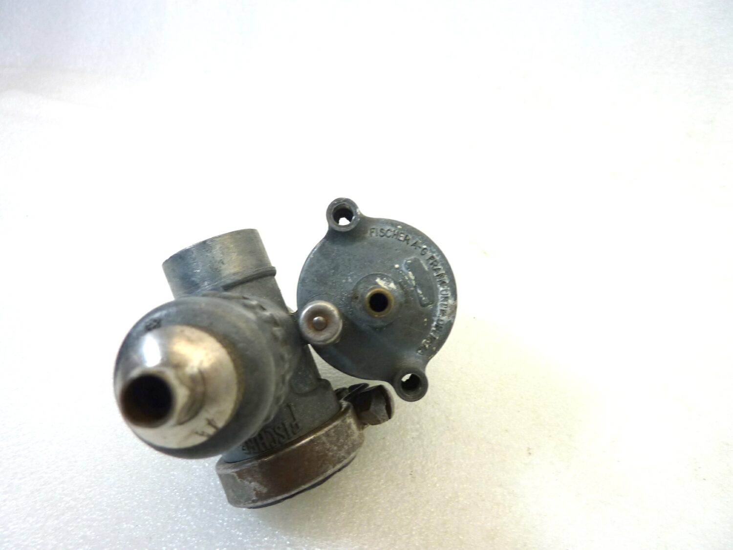 Carburatore Fischer 19E1K C2A senza galleggiante OGGETTO NON TESTATO, PROPOSTO COME DA RITROVAMENTO, COME DA FOTO, NON APERTO, NON VERIFICATO, SOLO PARZIALE PULIZIA ESTERNA - immagine 5