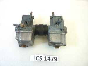 Coppia carburatori Dell'Orto VHBZ 24 FS VHBZ24FS VHBZ 24 FD VHBZ24FD OGGETTO NON TESTATO, PROPOSTO COME DA RITROVAMENTO, COME DA FOTO, NON APERTO, NON VERIFICATO, SOLO PARZIALE PULIZIA ESTERNA