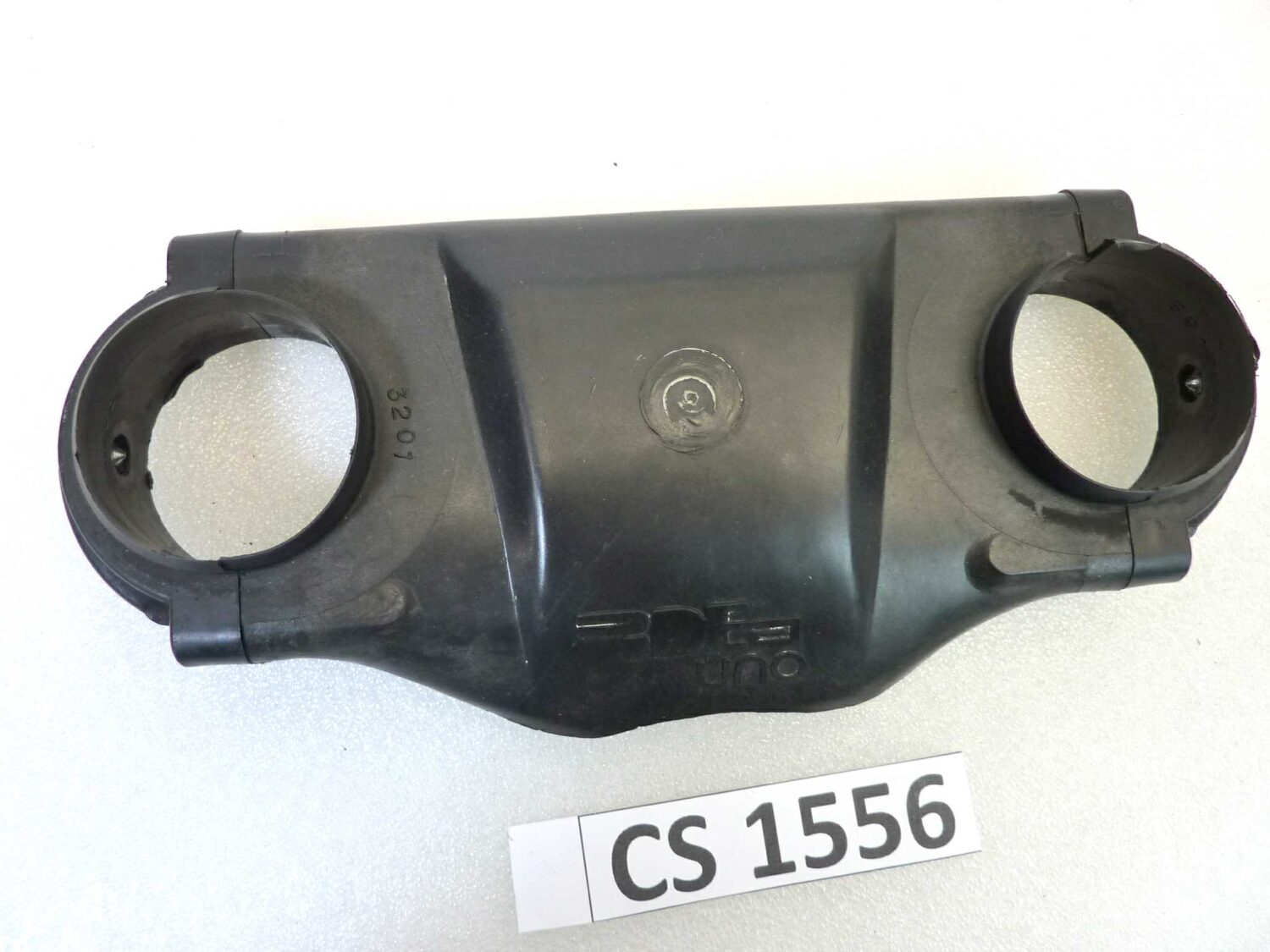 Piastra rinforzo Idea Uno nero stabilizzatore diam steli 51 mm diam foderi 55,5 mm interasse fori 180 mm - immagine 3