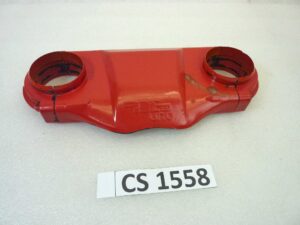 Piastra rinforzo Idea Uno rosso stabilizzatore diam steli 51 mm diam foderi 55,5 mm interasse fori 180 mm