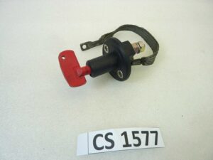 Interrutore comando stacca isolatore batteria con chiave