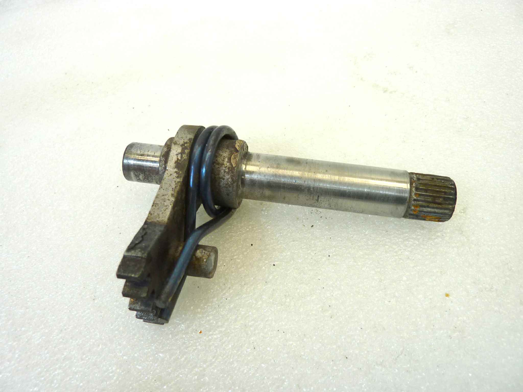 Albero selettore cambio dentato Guzzi Stornello 125 con molla cod 55236800 - immagine 5