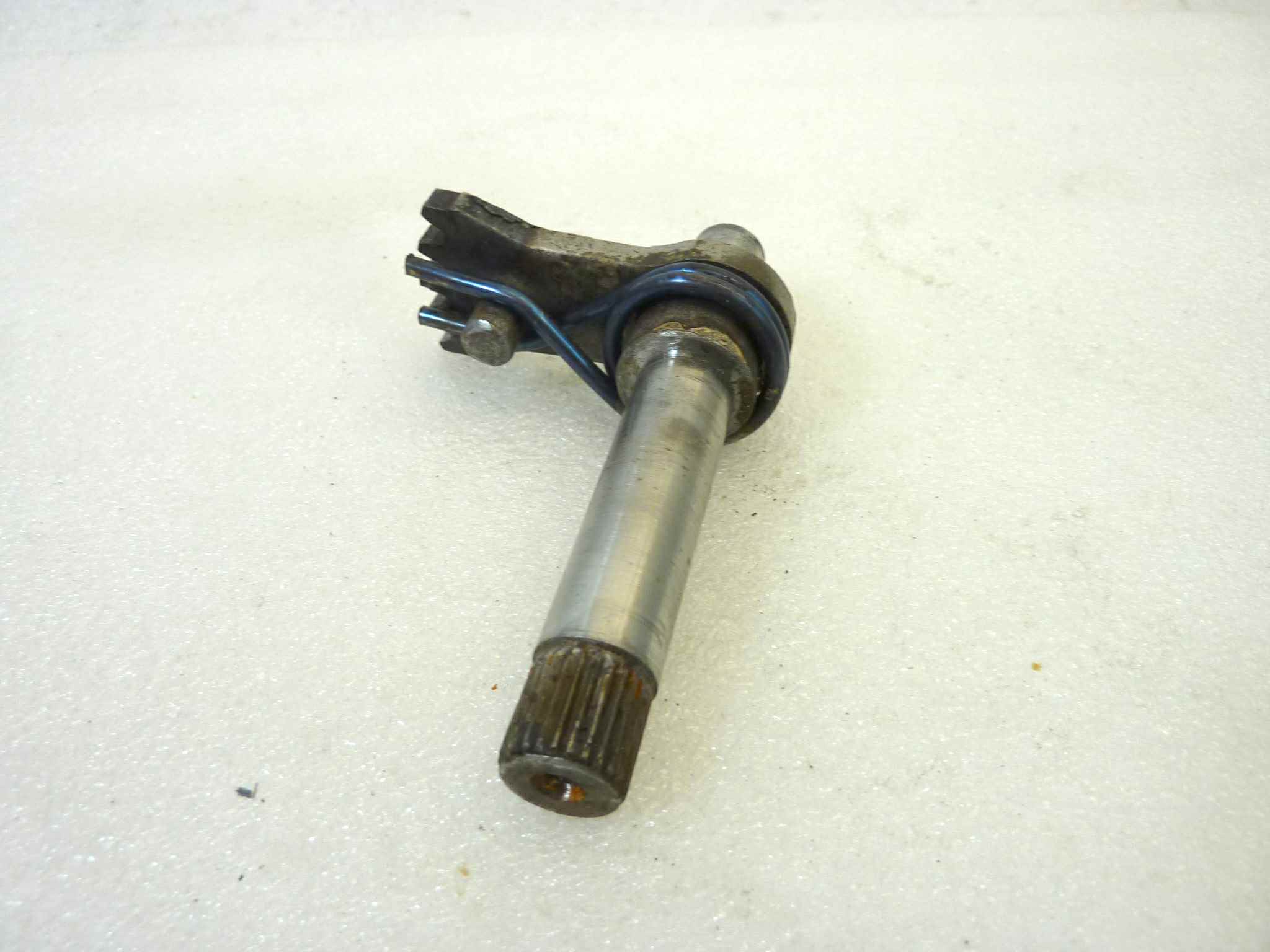 Albero selettore cambio dentato Guzzi Stornello 125 con molla cod 55236800 - immagine 6