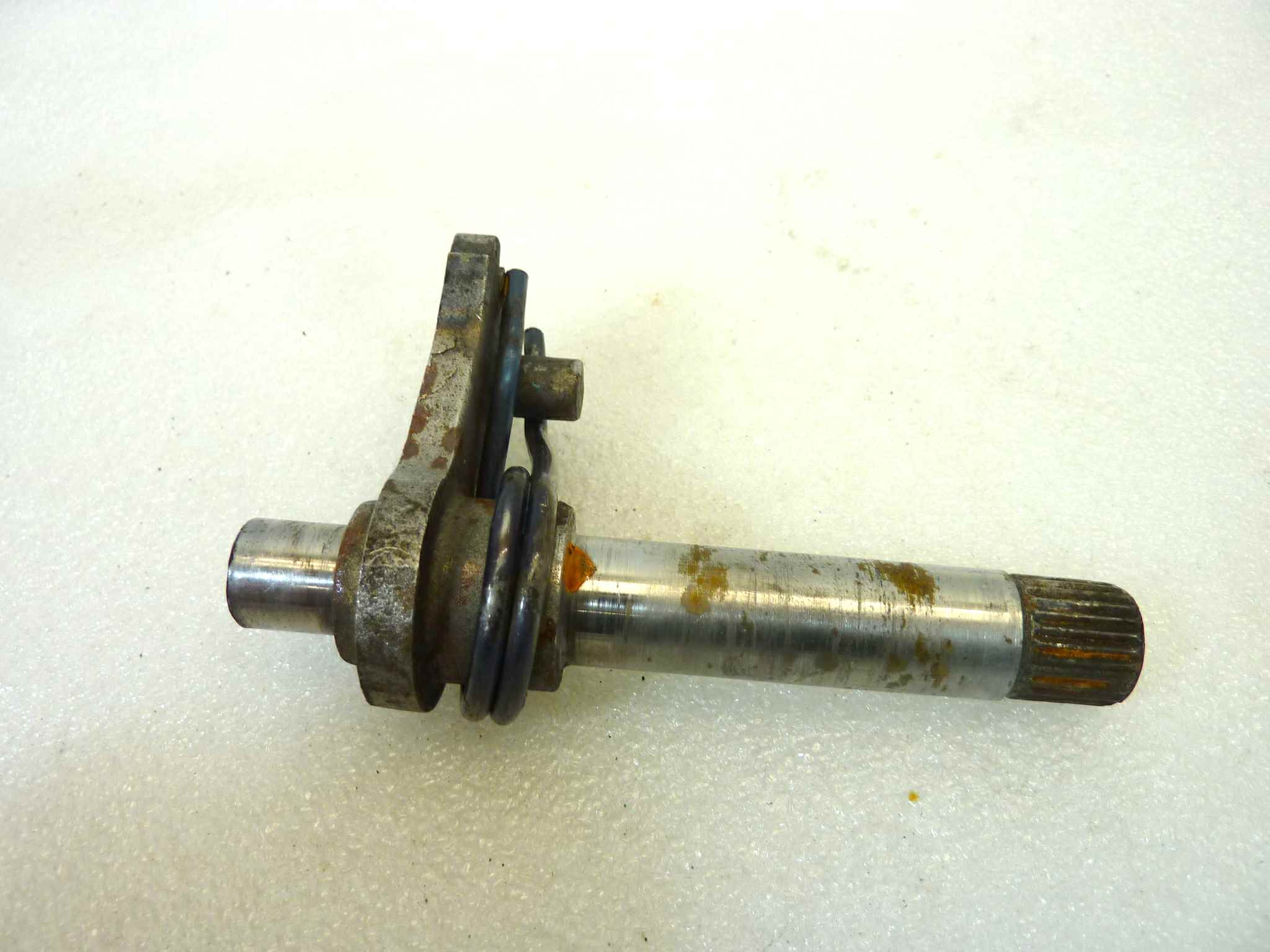 Albero selettore cambio dentato Guzzi Stornello 125 con molla cod 55236800 - immagine 7
