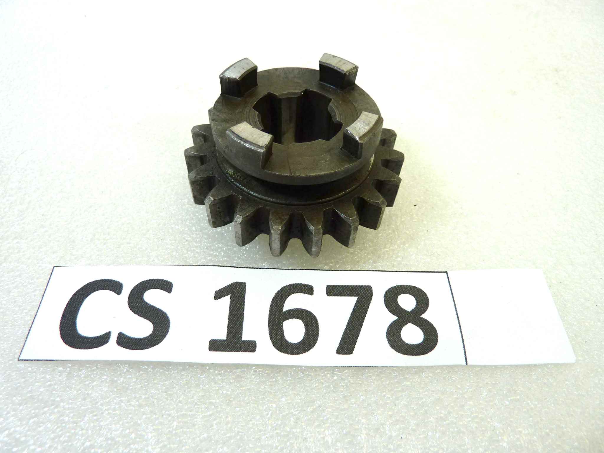 Ingranaggio scorrevole cambio Guzzi Stornello 19 denti diam est 5,2 mm