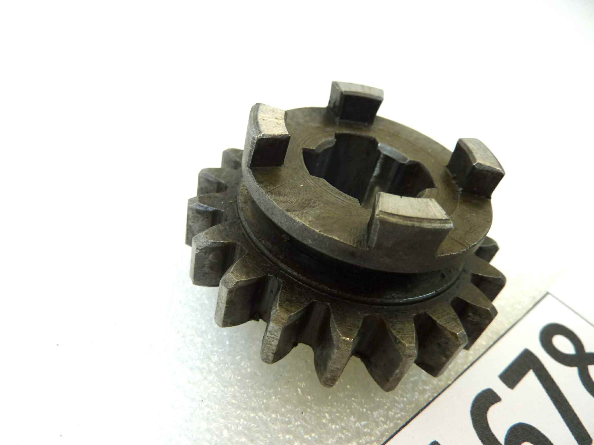 Ingranaggio scorrevole cambio Guzzi Stornello 19 denti diam est 5,2 mm - immagine 2