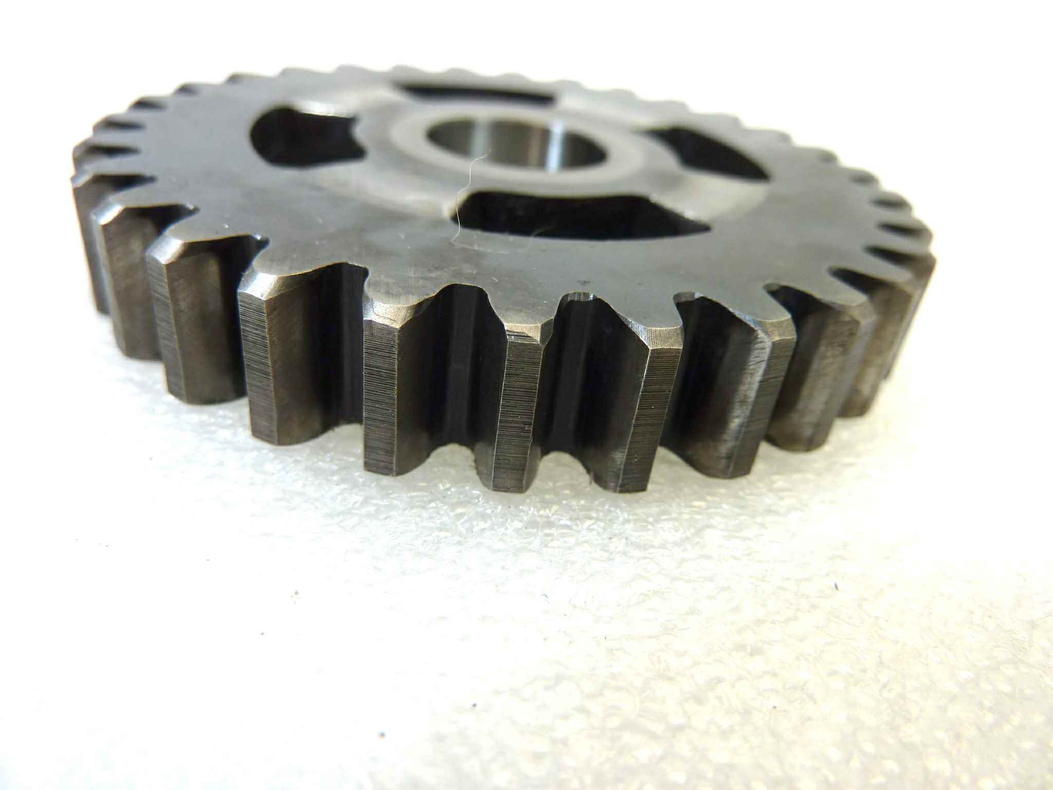 Ingranaggio cambio Guzzi Stornello 125 30 denti diam 63 mm spessore 10 mm - immagine 4