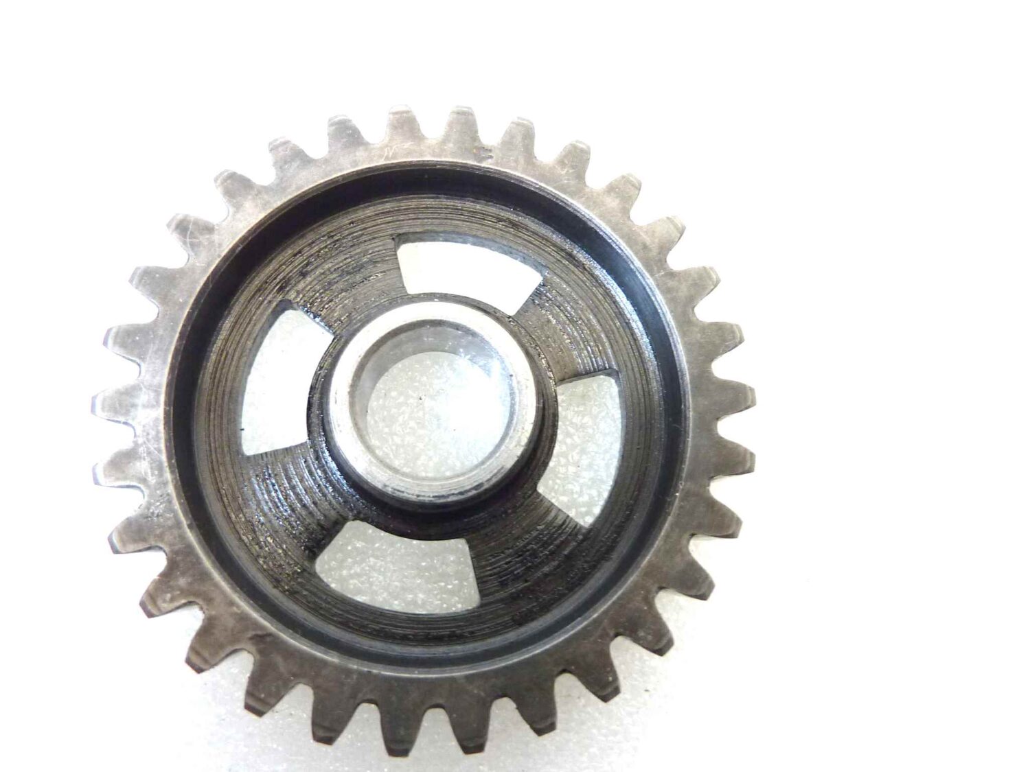 Ingranaggio cambio Guzzi Stornello 125 30 denti diam 63 mm spessore 10 mm - immagine 7