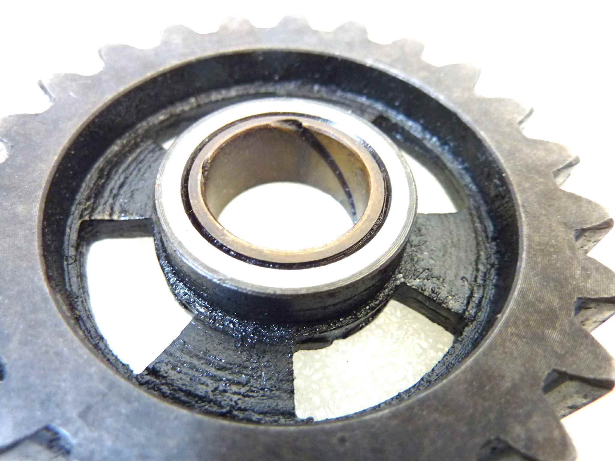 Ingranaggio cambio Guzzi Stornello 125 23 denti diam est 56 mm spessore 4,3 mm - immagine 4