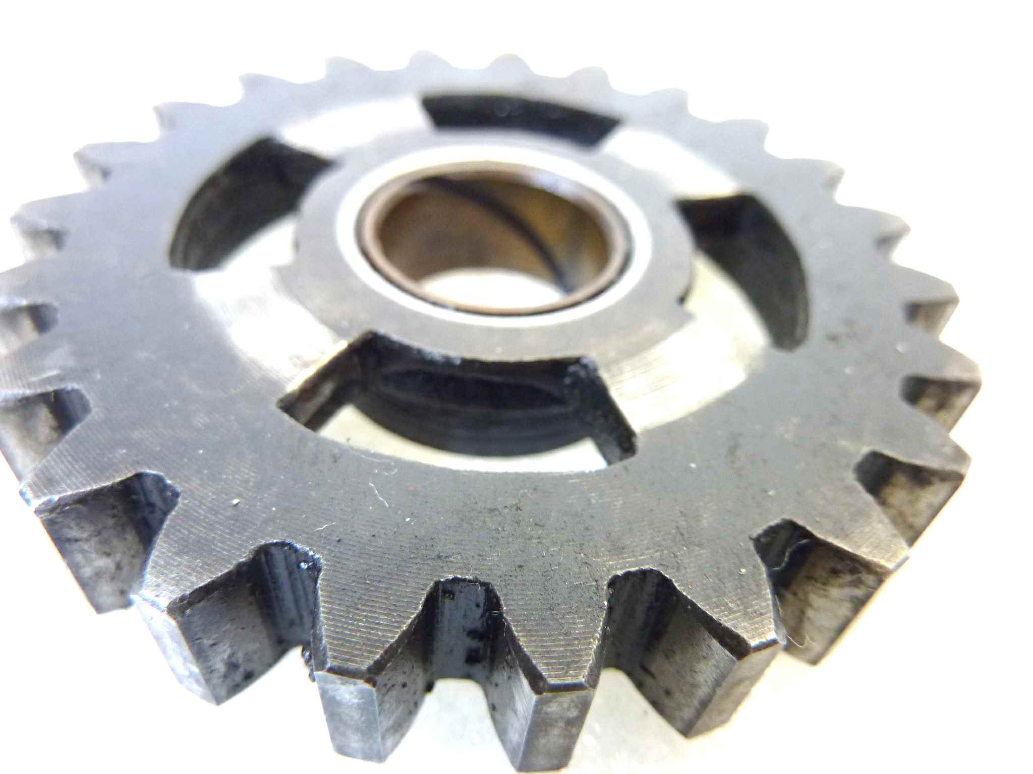 Ingranaggio cambio Guzzi Stornello 125 23 denti diam est 56 mm spessore 4,3 mm - immagine 5