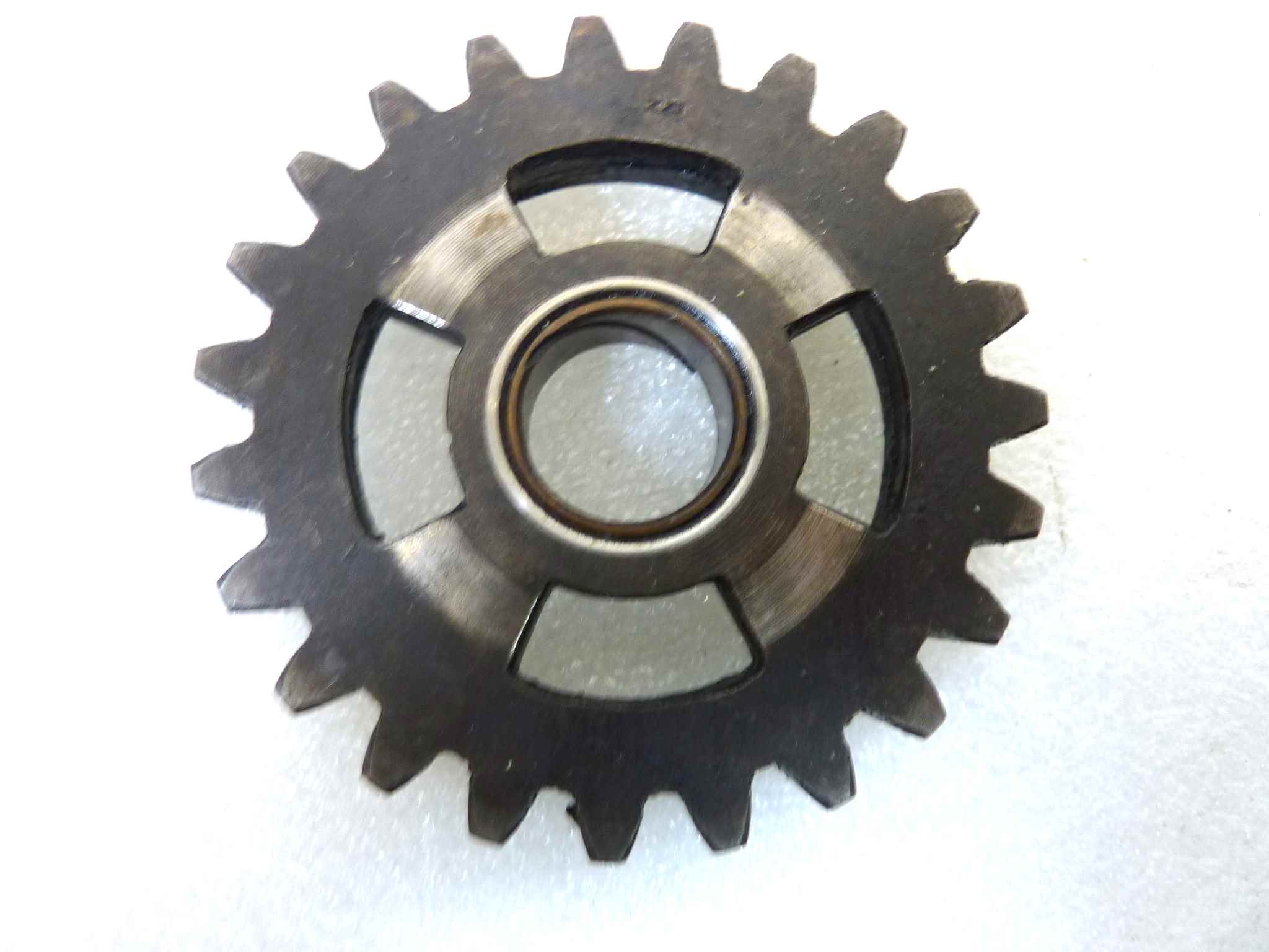 Ingranaggio cambio Guzzi Stornello 125 23 denti diam est 56 mm spessore 4,3 mm - immagine 6