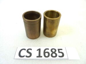 Coppia boccole ottone Guzzi Stornello 125 160 inferiore bracci forza 91112547 e superiore gambali cod 91122647