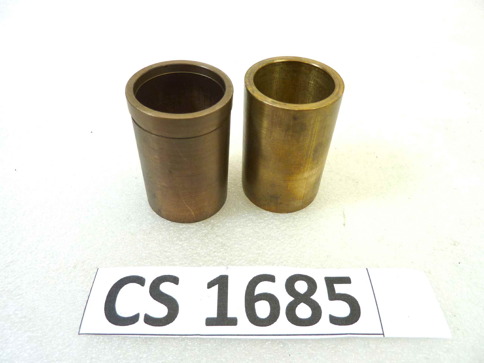 Coppia boccole ottone Guzzi Stornello 125 160 inferiore bracci forza 91112547 e superiore gambali cod 91122647
