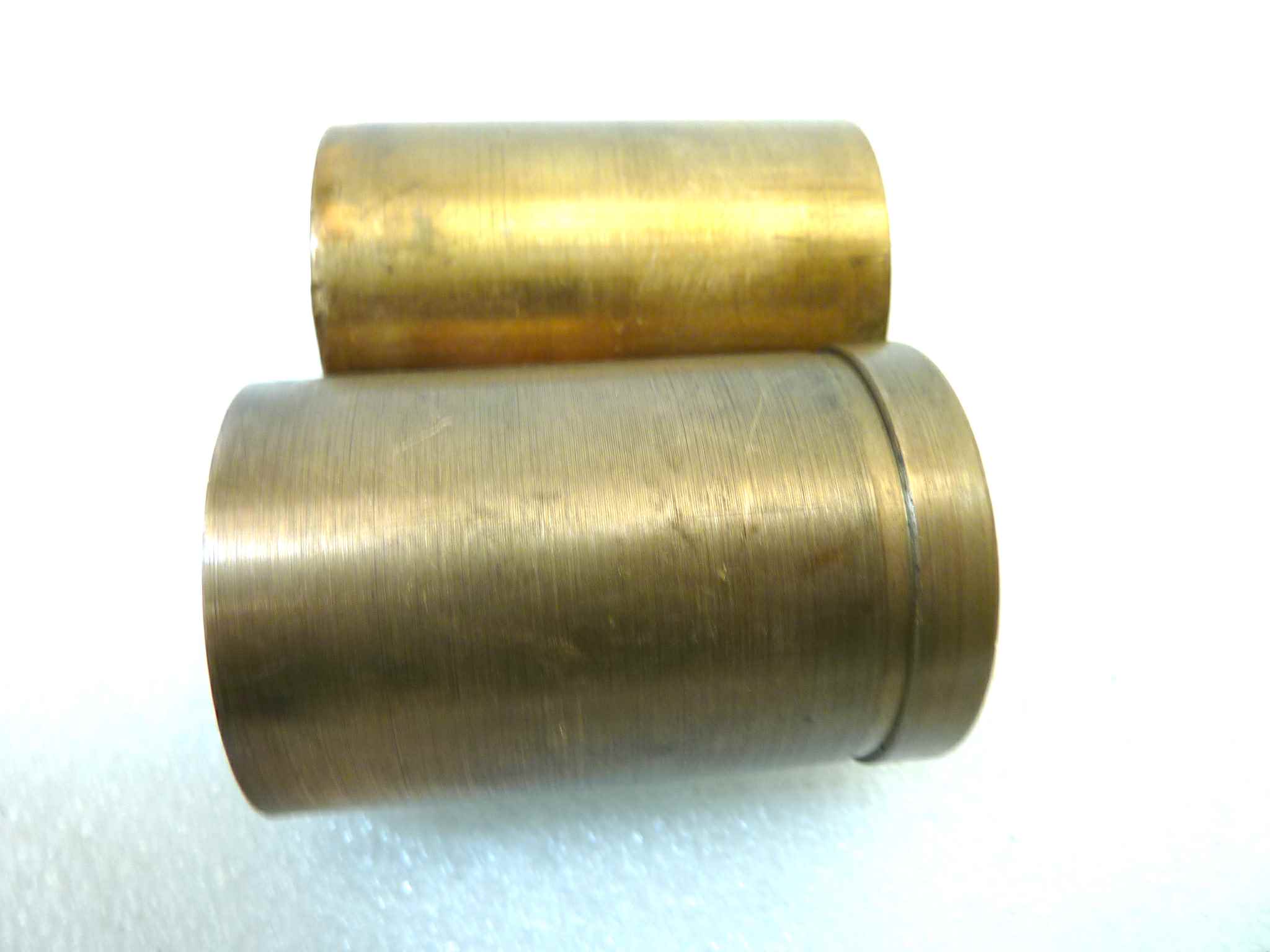 Coppia boccole ottone Guzzi Stornello 125 160 inferiore bracci forza 91112547 e superiore gambali cod 91122647 - immagine 8