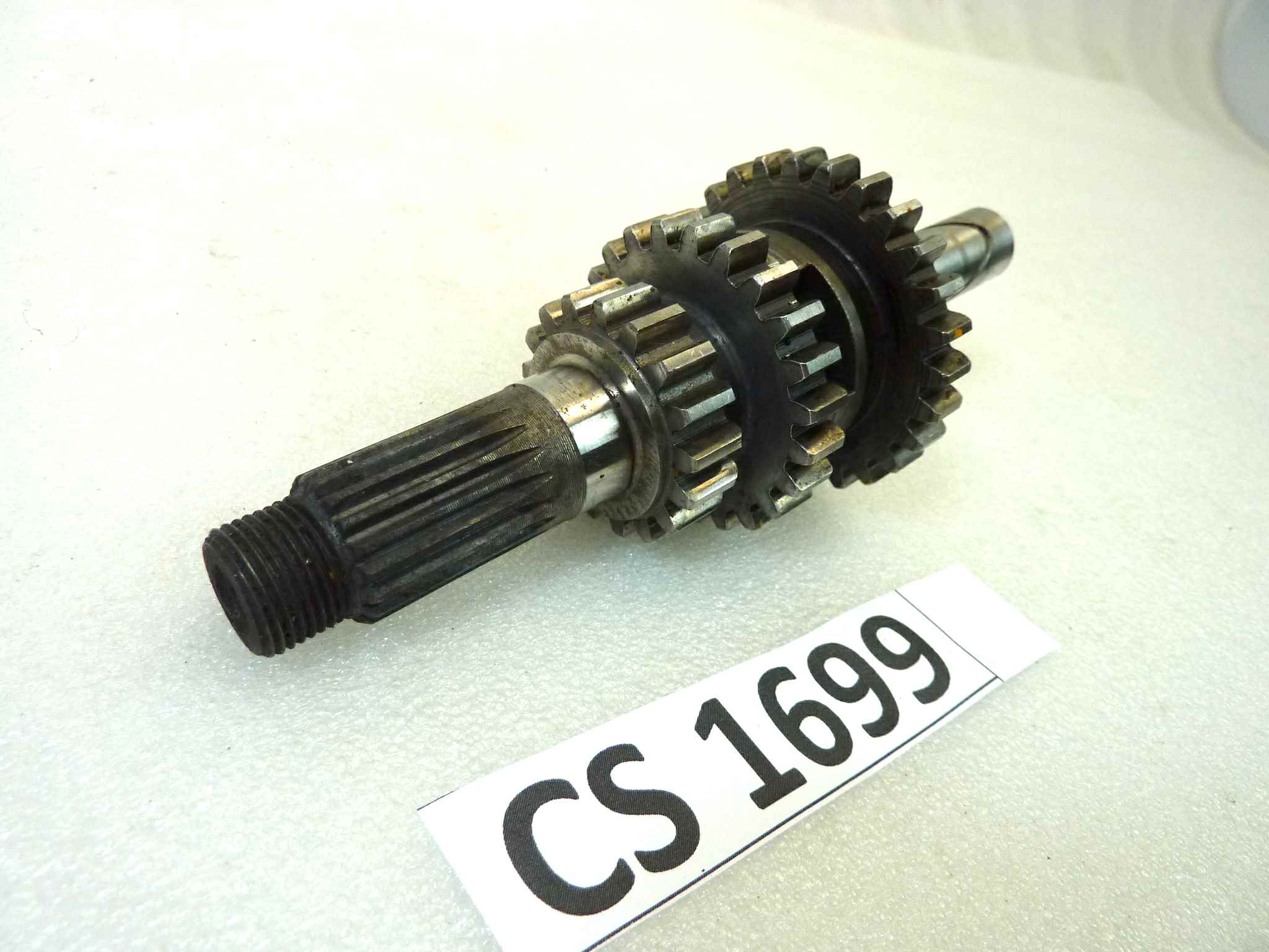 Albero primario cambio Guzzi Stornello 125 4V 17 denti 23 denti 27 denti - immagine 2