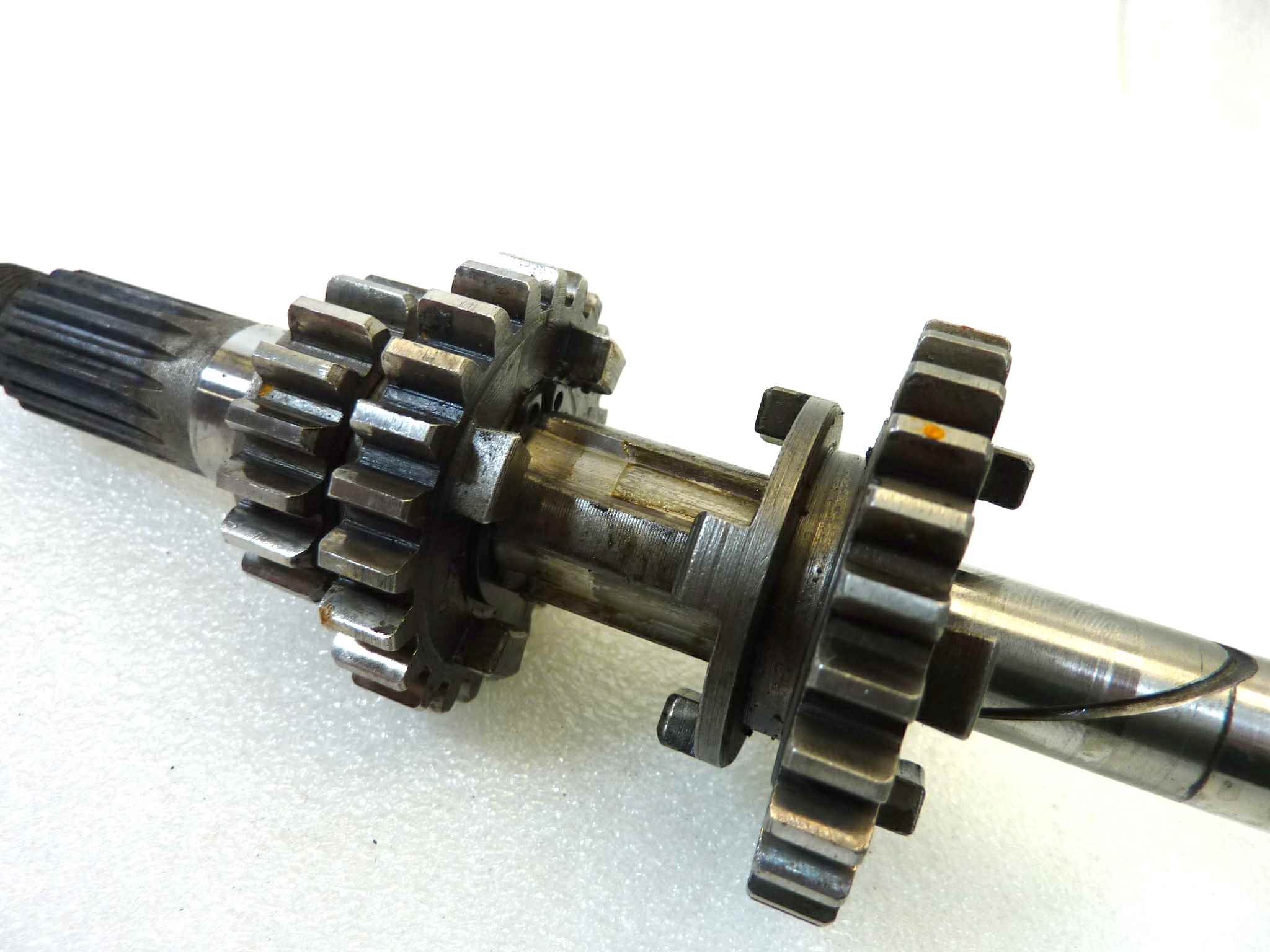 Albero primario cambio Guzzi Stornello 125 4V 17 denti 23 denti 27 denti - immagine 4