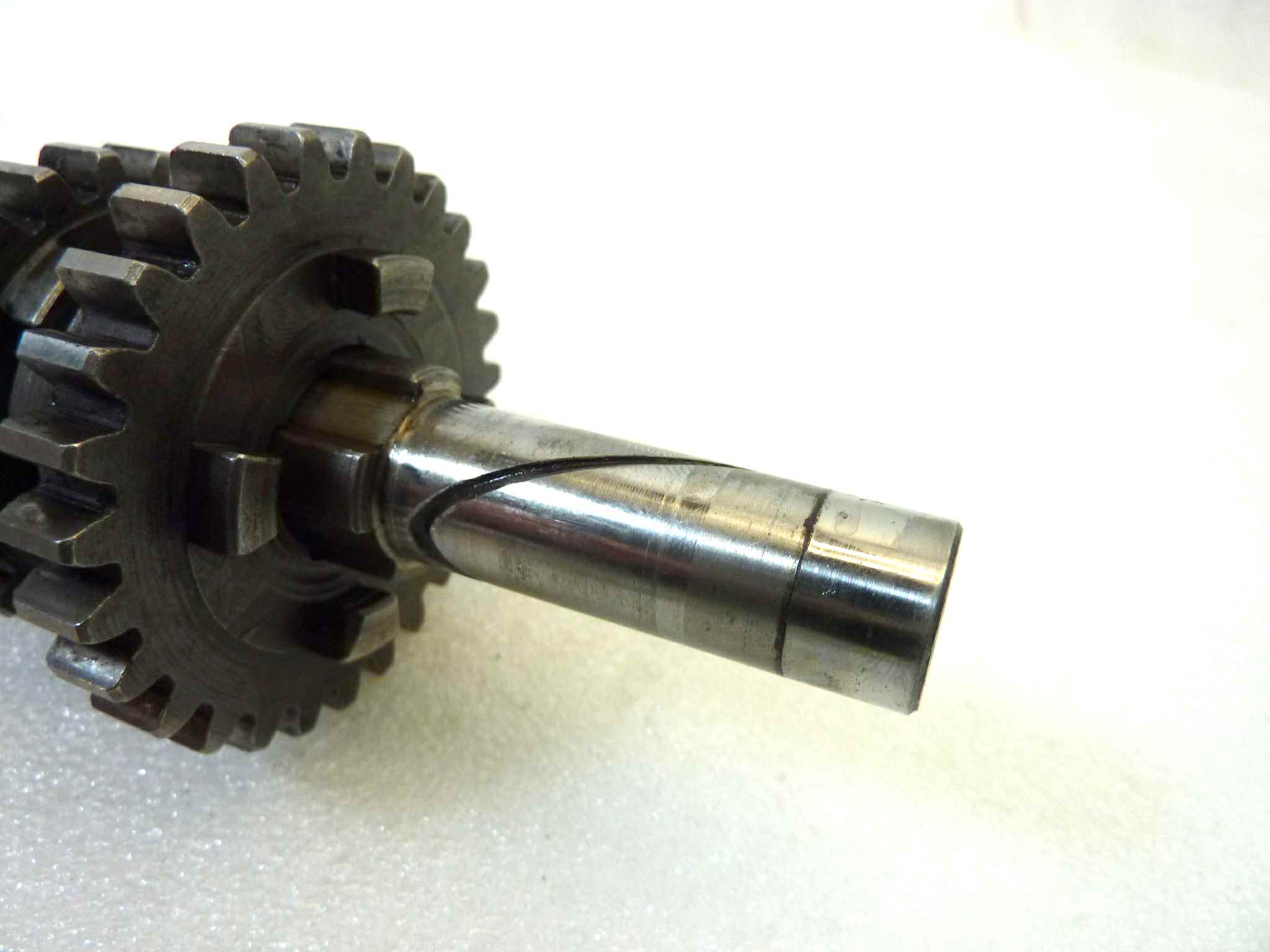 Albero primario cambio Guzzi Stornello 125 4V 17 denti 23 denti 27 denti - immagine 5
