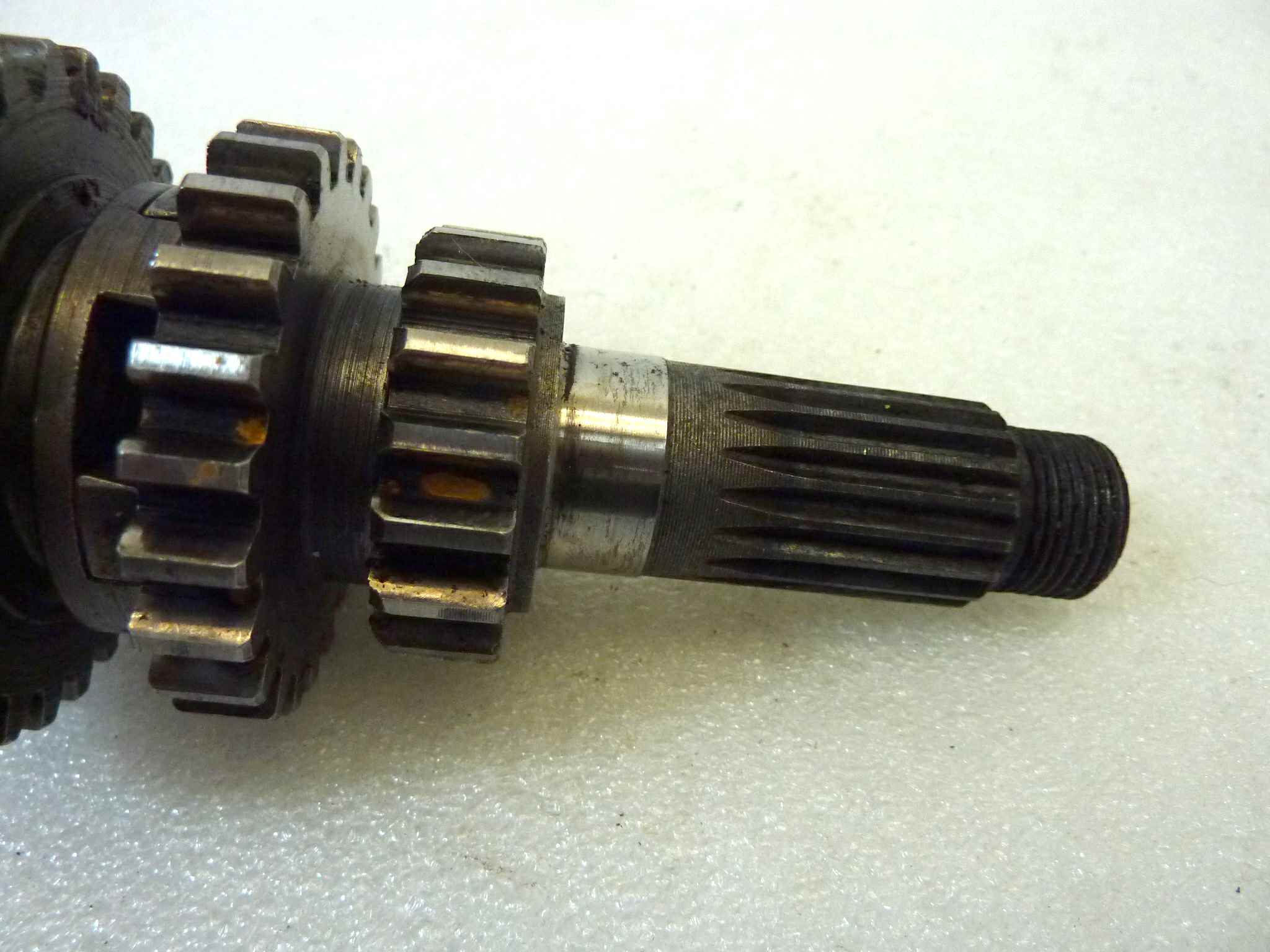 Albero primario cambio Guzzi Stornello 125 4V 17 denti 23 denti 27 denti - immagine 8