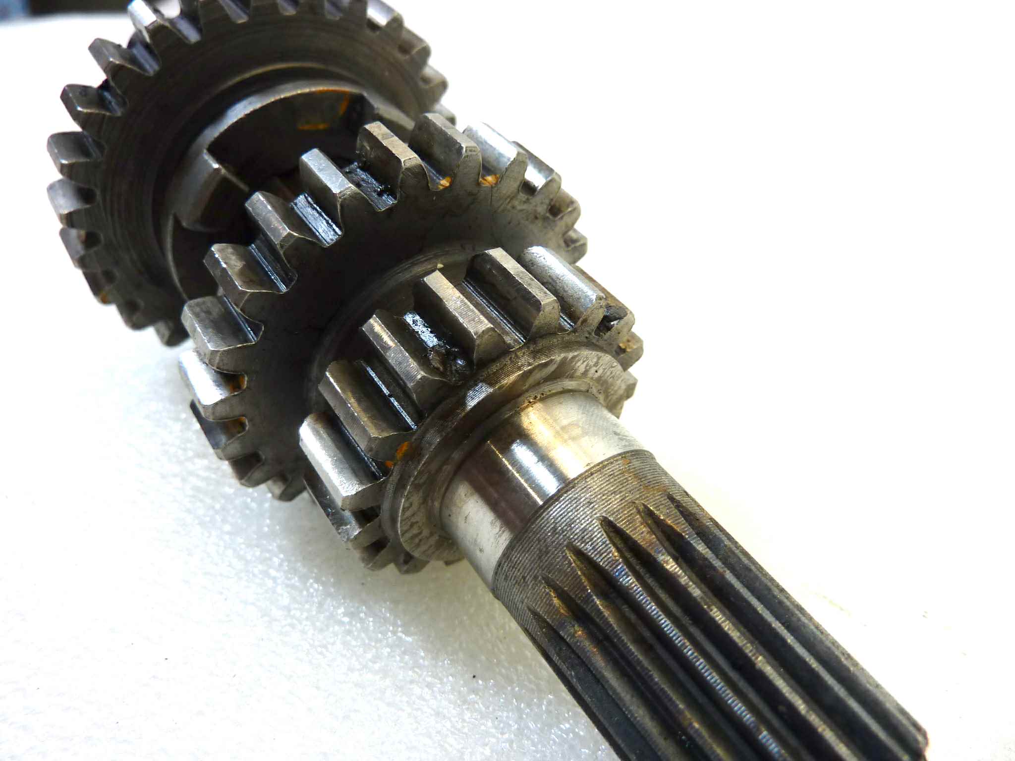 Albero primario cambio Guzzi Stornello 125 4V 17 denti 23 denti 27 denti - immagine 11
