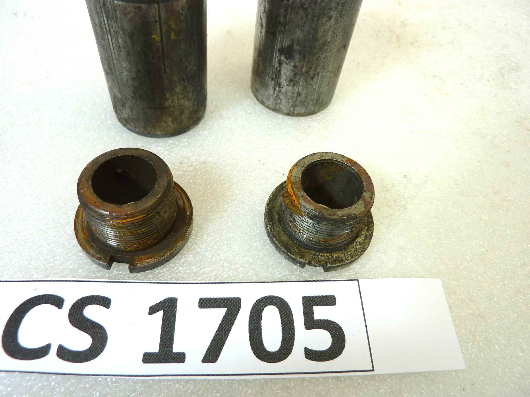 Boccola inferiore forcella Guzzi Stornello 125 160 con ghiera di fissaggio - immagine 4