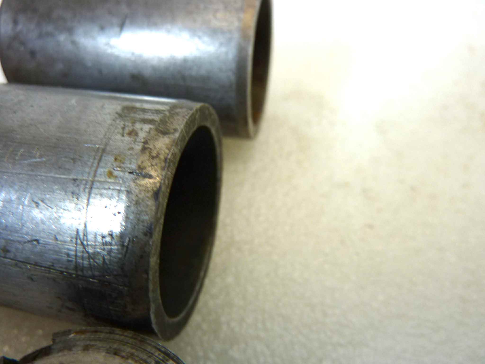 Boccola inferiore forcella Guzzi Stornello 125 160 con ghiera di fissaggio - immagine 7