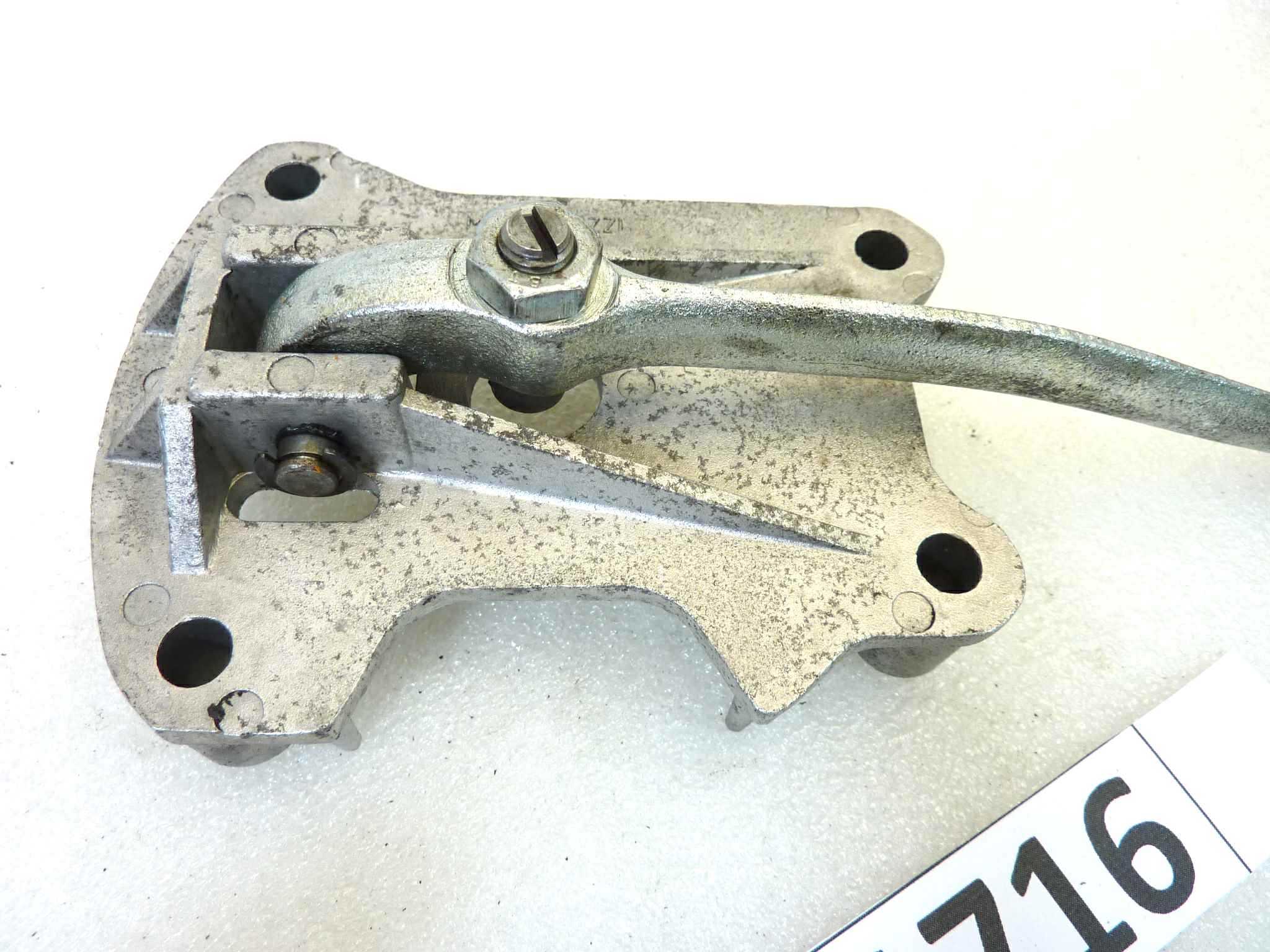 Carter staffa leva frizione Guzzi Stornello 125 160 5V con leva a motore cod 53090900 - immagine 2