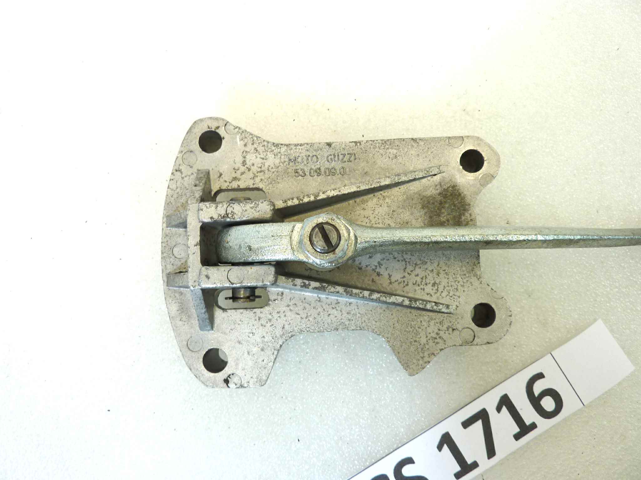 Carter staffa leva frizione Guzzi Stornello 125 160 5V con leva a motore cod 53090900 - immagine 3