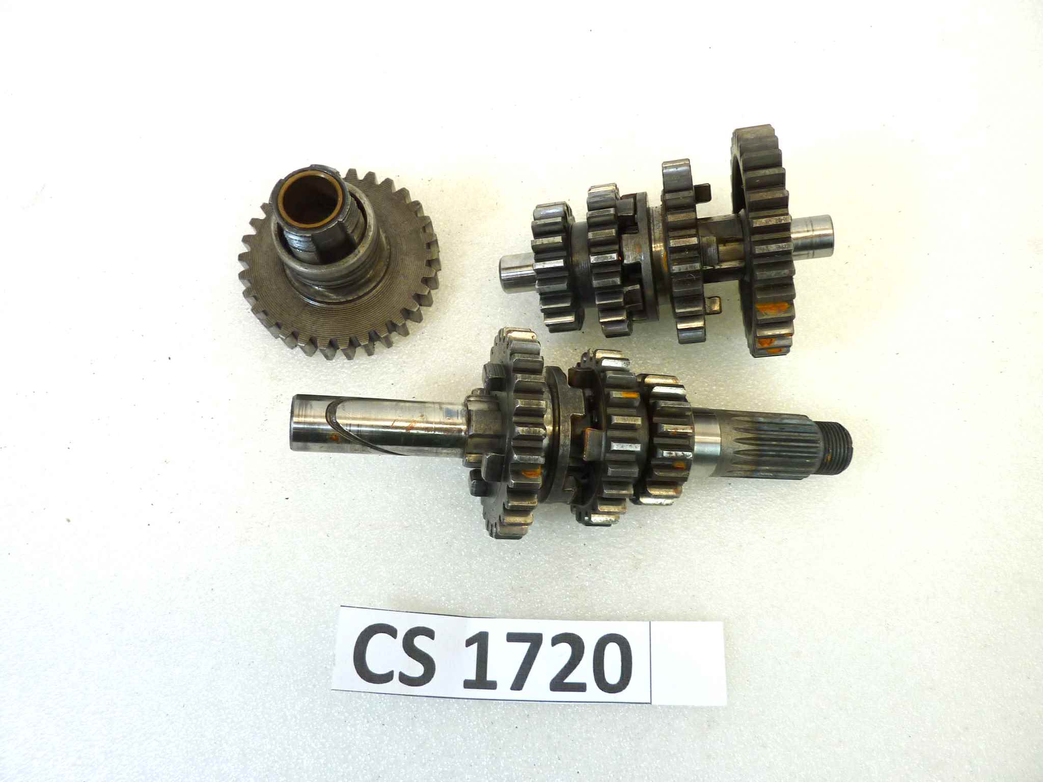 Cambio completo Guzzi Stornello 125 4V presa diretta 30 denti albero primario 17 23 27 denti albero secondario 31 25 21 18 denti