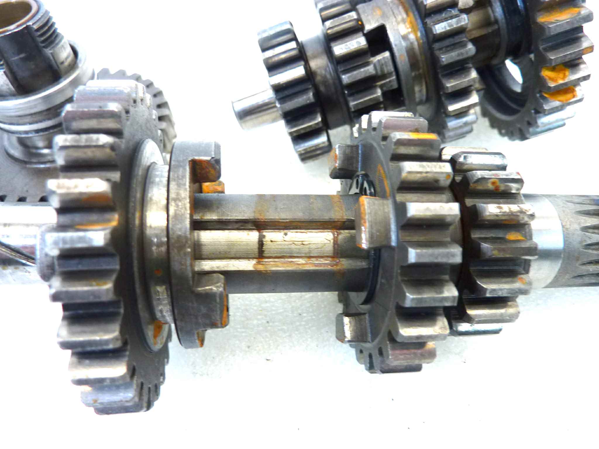 Cambio completo Guzzi Stornello 125 4V presa diretta 30 denti albero primario 17 23 27 denti albero secondario 31 25 21 18 denti - immagine 4
