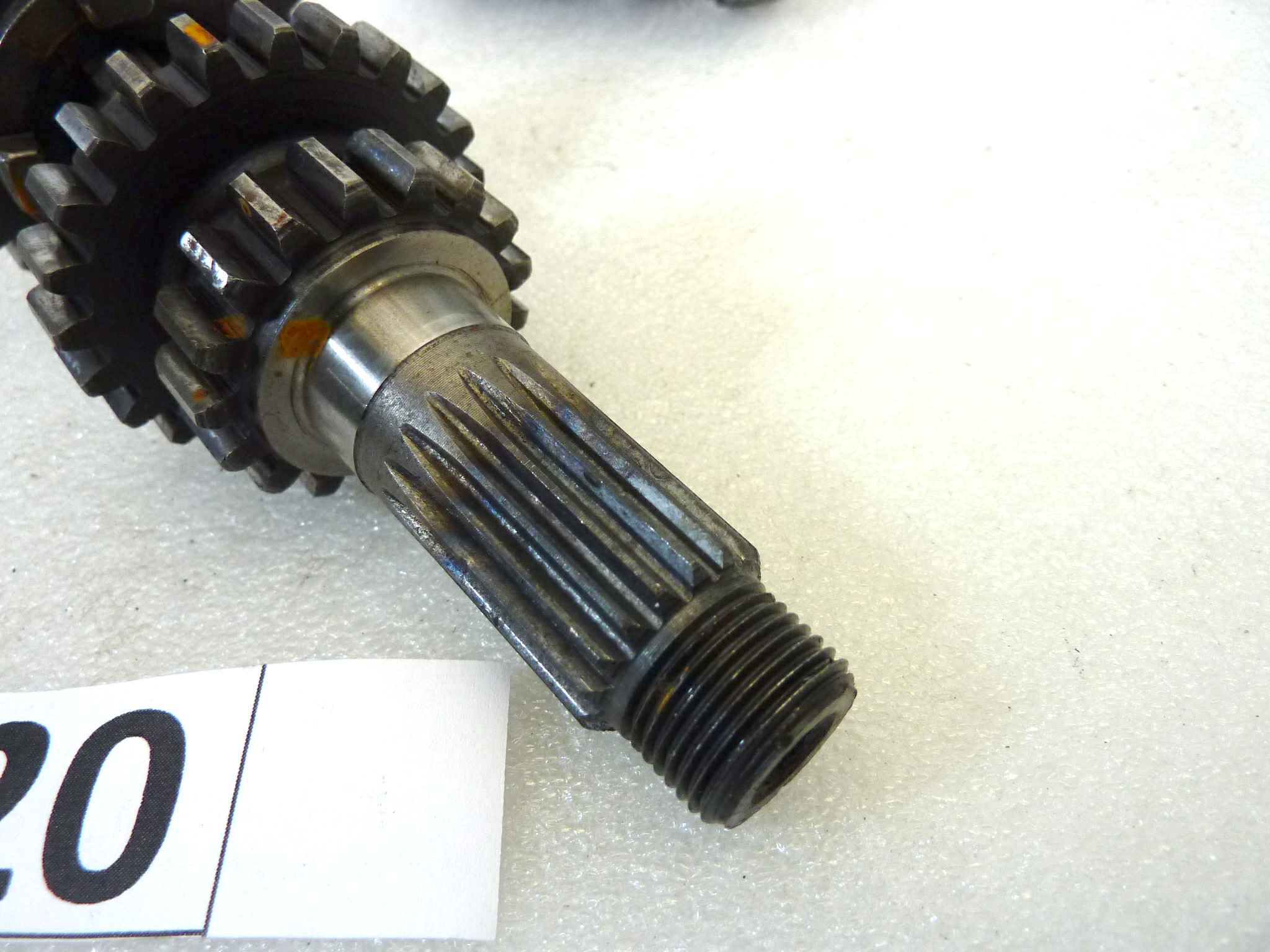 Cambio completo Guzzi Stornello 125 4V presa diretta 30 denti albero primario 17 23 27 denti albero secondario 31 25 21 18 denti - immagine 5