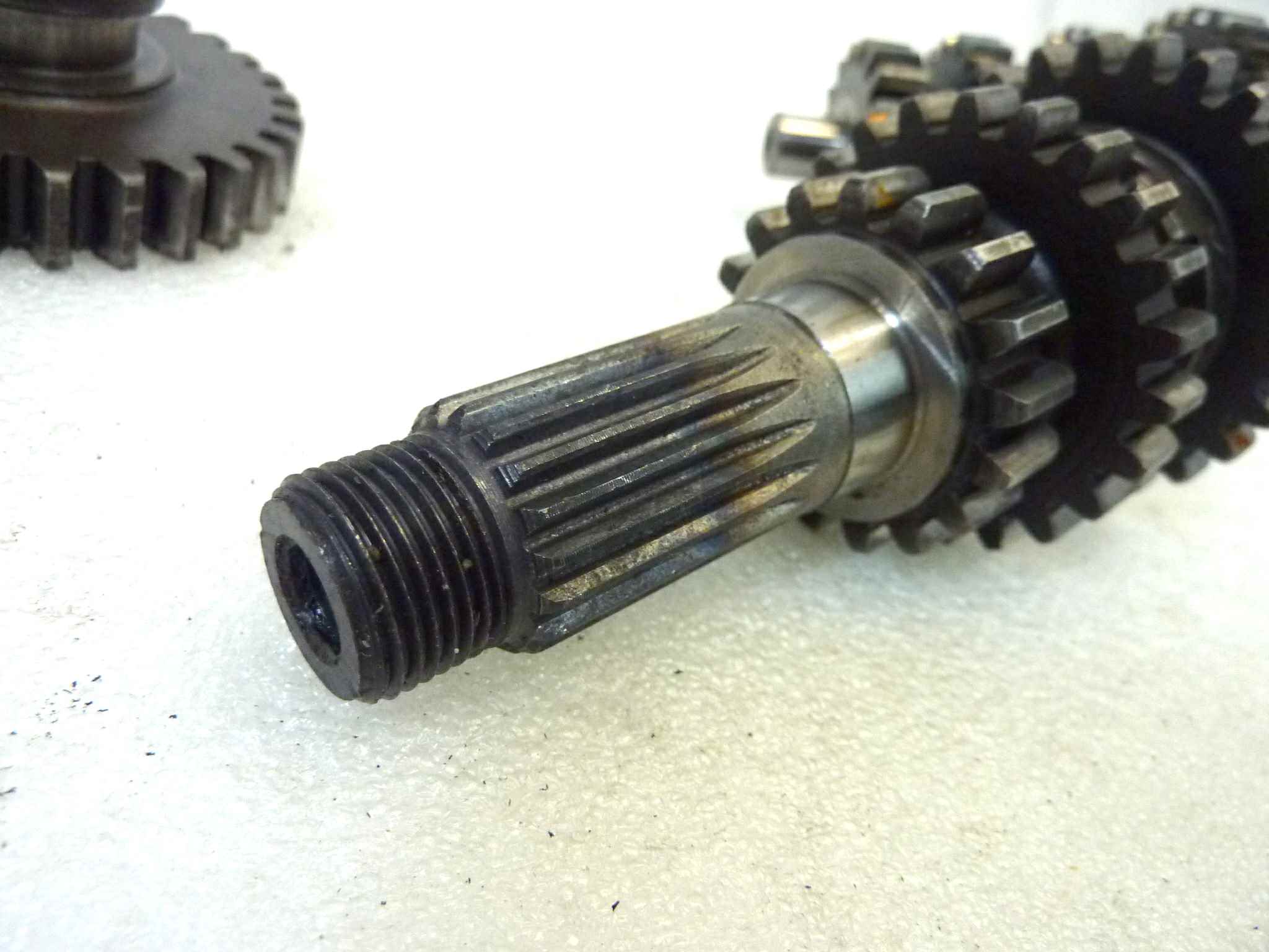 Cambio completo Guzzi Stornello 125 4V presa diretta 30 denti albero primario 17 23 27 denti albero secondario 31 25 21 18 denti - immagine 6