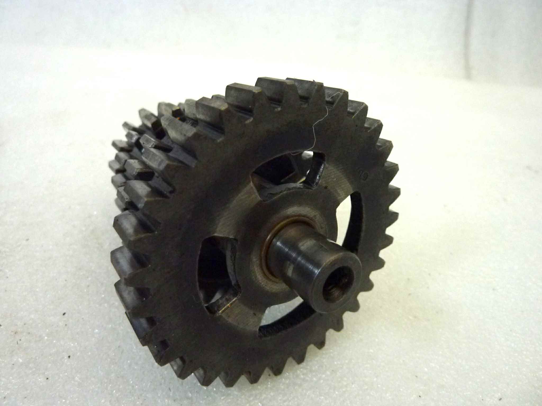 Cambio completo Guzzi Stornello 125 4V presa diretta 30 denti albero primario 17 23 27 denti albero secondario 31 25 21 18 denti - immagine 9