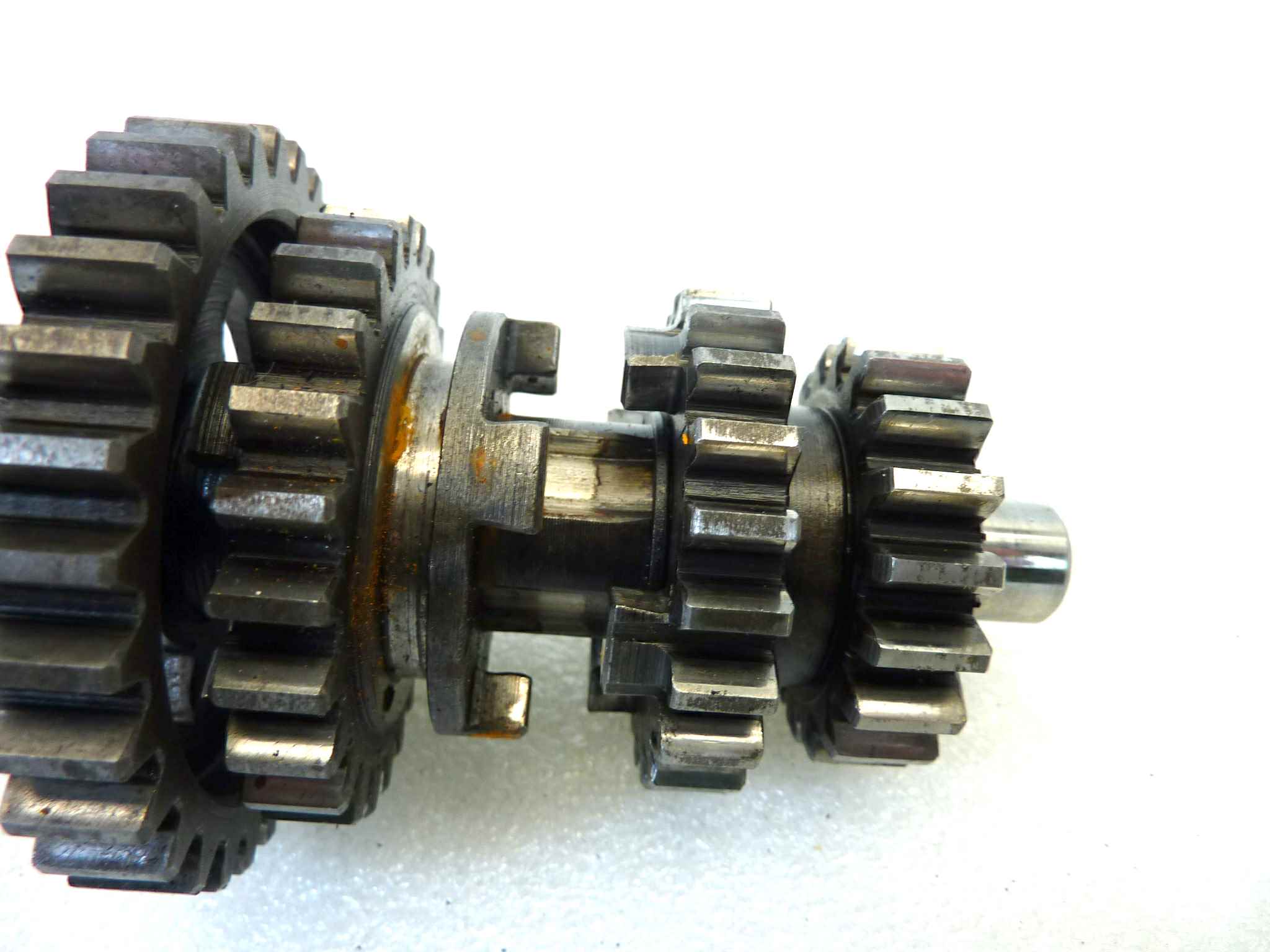 Cambio completo Guzzi Stornello 125 4V presa diretta 30 denti albero primario 17 23 27 denti albero secondario 31 25 21 18 denti - immagine 10