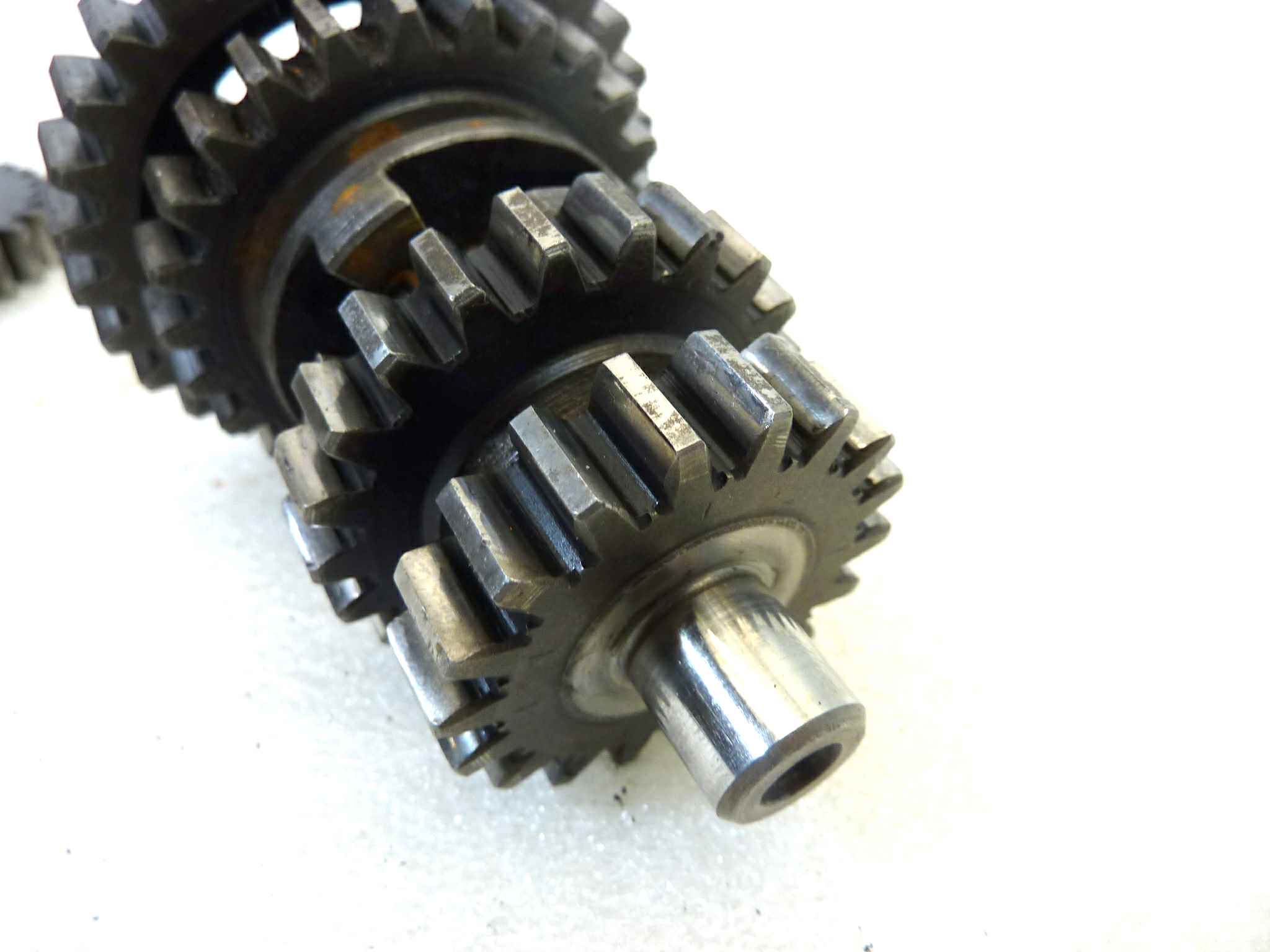 Cambio completo Guzzi Stornello 125 4V presa diretta 30 denti albero primario 17 23 27 denti albero secondario 31 25 21 18 denti - immagine 11