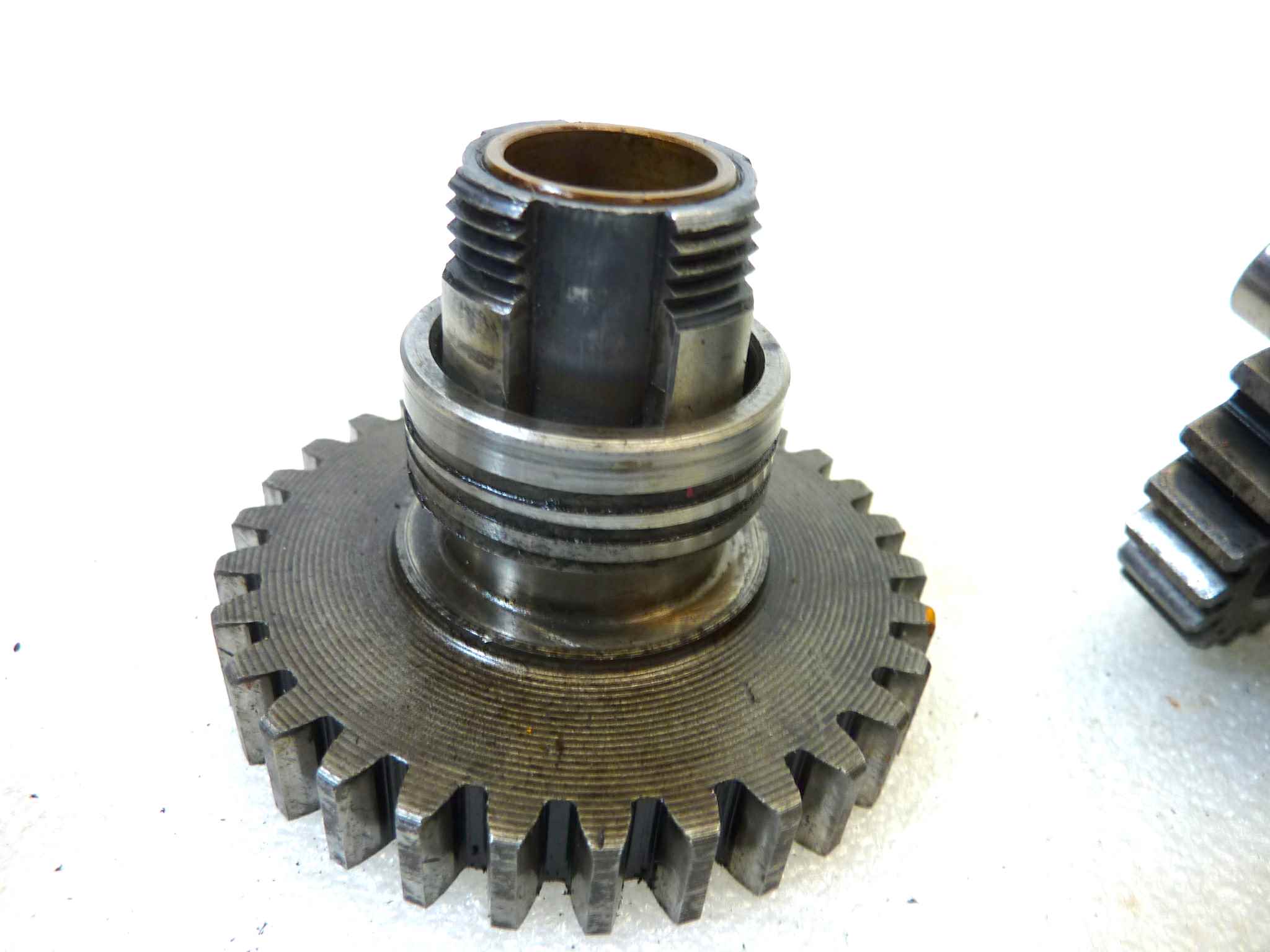 Cambio completo Guzzi Stornello 125 4V presa diretta 30 denti albero primario 17 23 27 denti albero secondario 31 25 21 18 denti - immagine 13