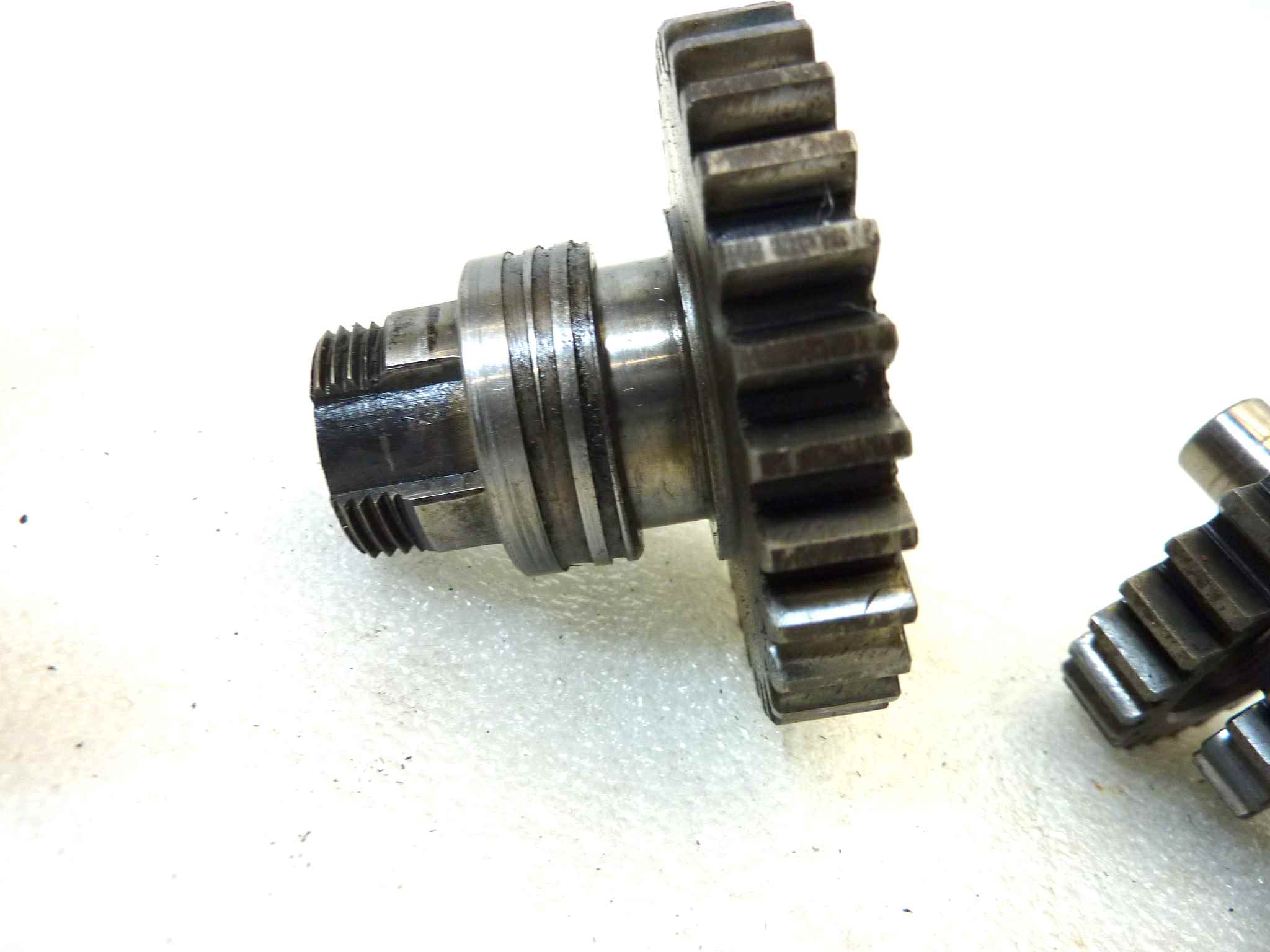 Cambio completo Guzzi Stornello 125 4V presa diretta 30 denti albero primario 17 23 27 denti albero secondario 31 25 21 18 denti - immagine 16