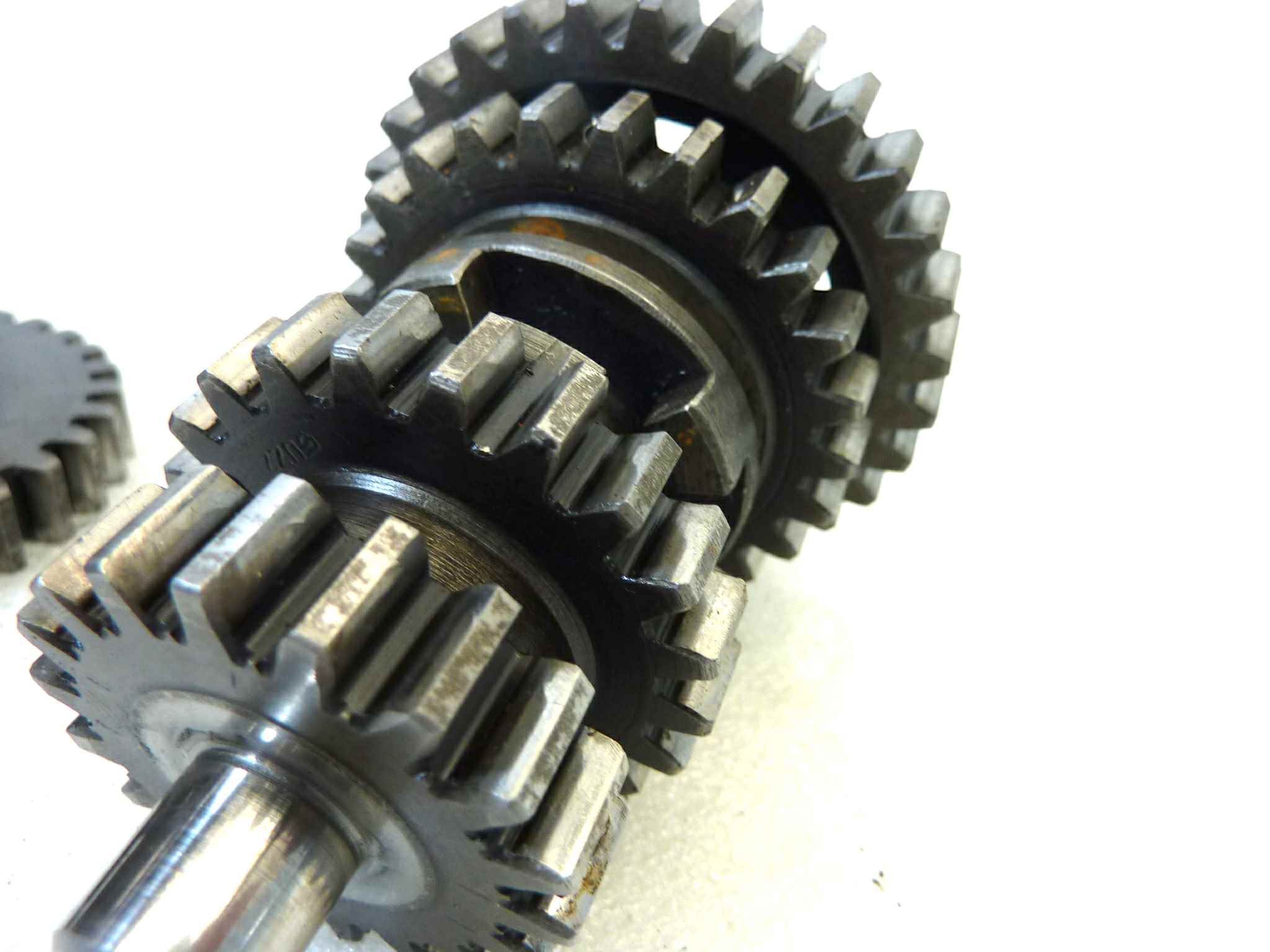 Cambio completo Guzzi Stornello 125 4V presa diretta 30 denti albero primario 17 23 27 denti albero secondario 31 25 21 18 denti - immagine 17