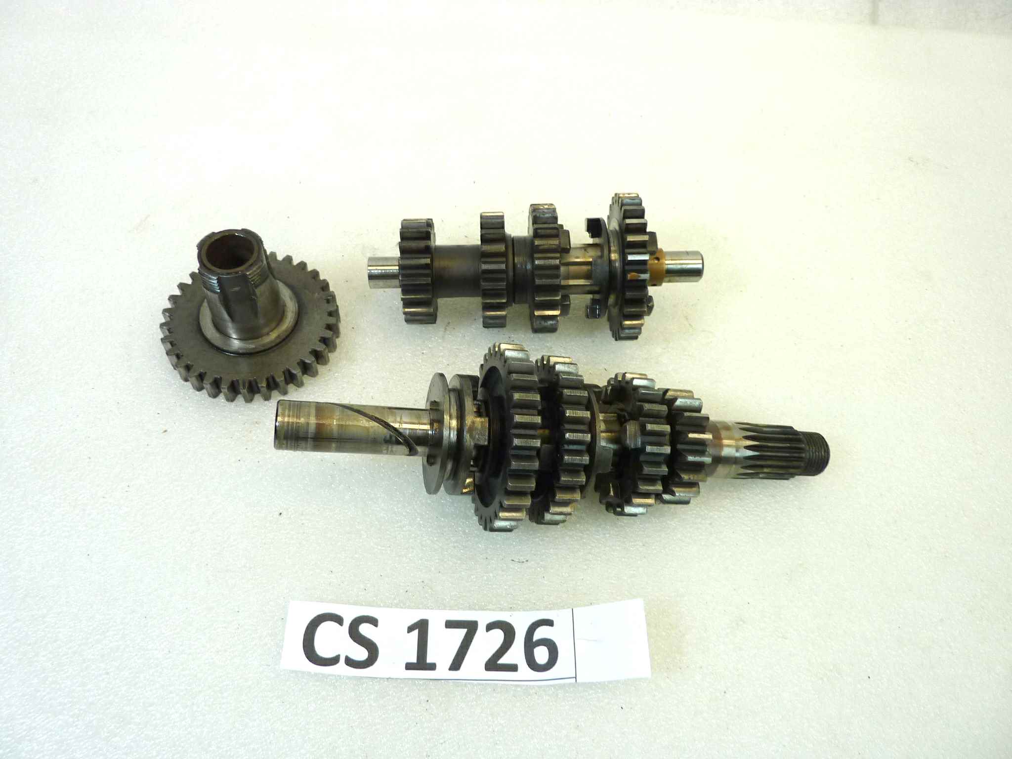 Cambio completo Guzzi Stornello 125 160 5V presa diretta 30 denti albero primario 17 22 25 29 denti albero secondario 26 22 20 18 denti