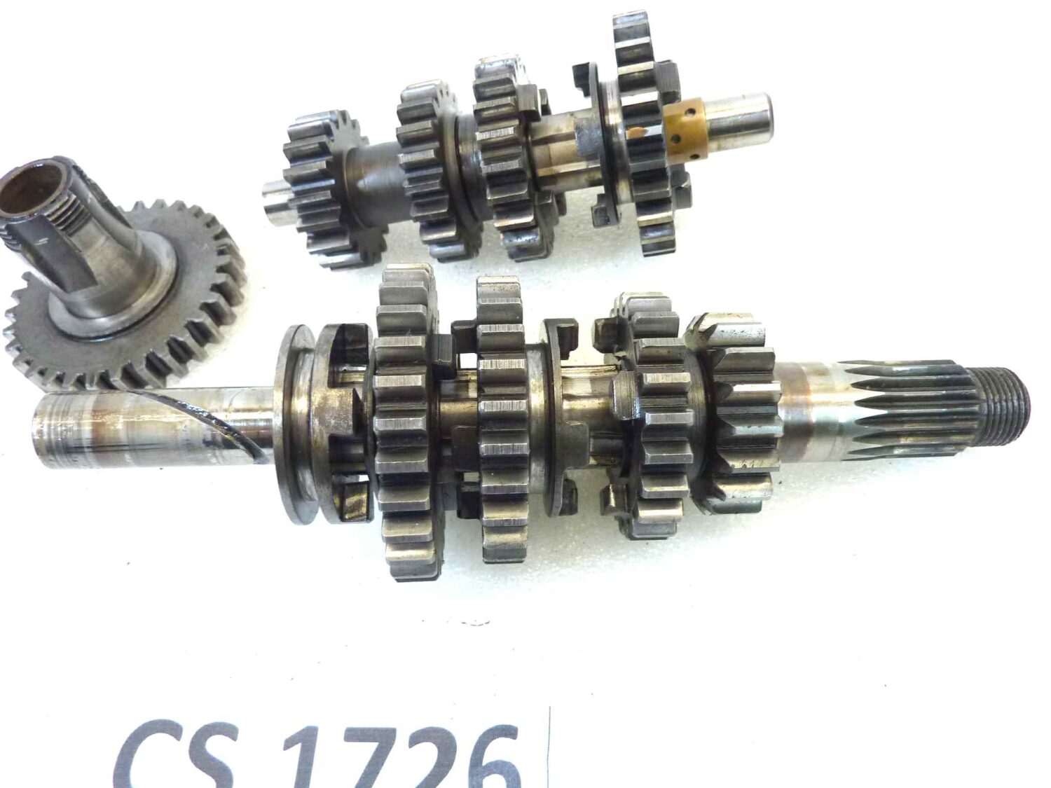 Cambio completo Guzzi Stornello 125 160 5V presa diretta 30 denti albero primario 17 22 25 29 denti albero secondario 26 22 20 18 denti - immagine 2