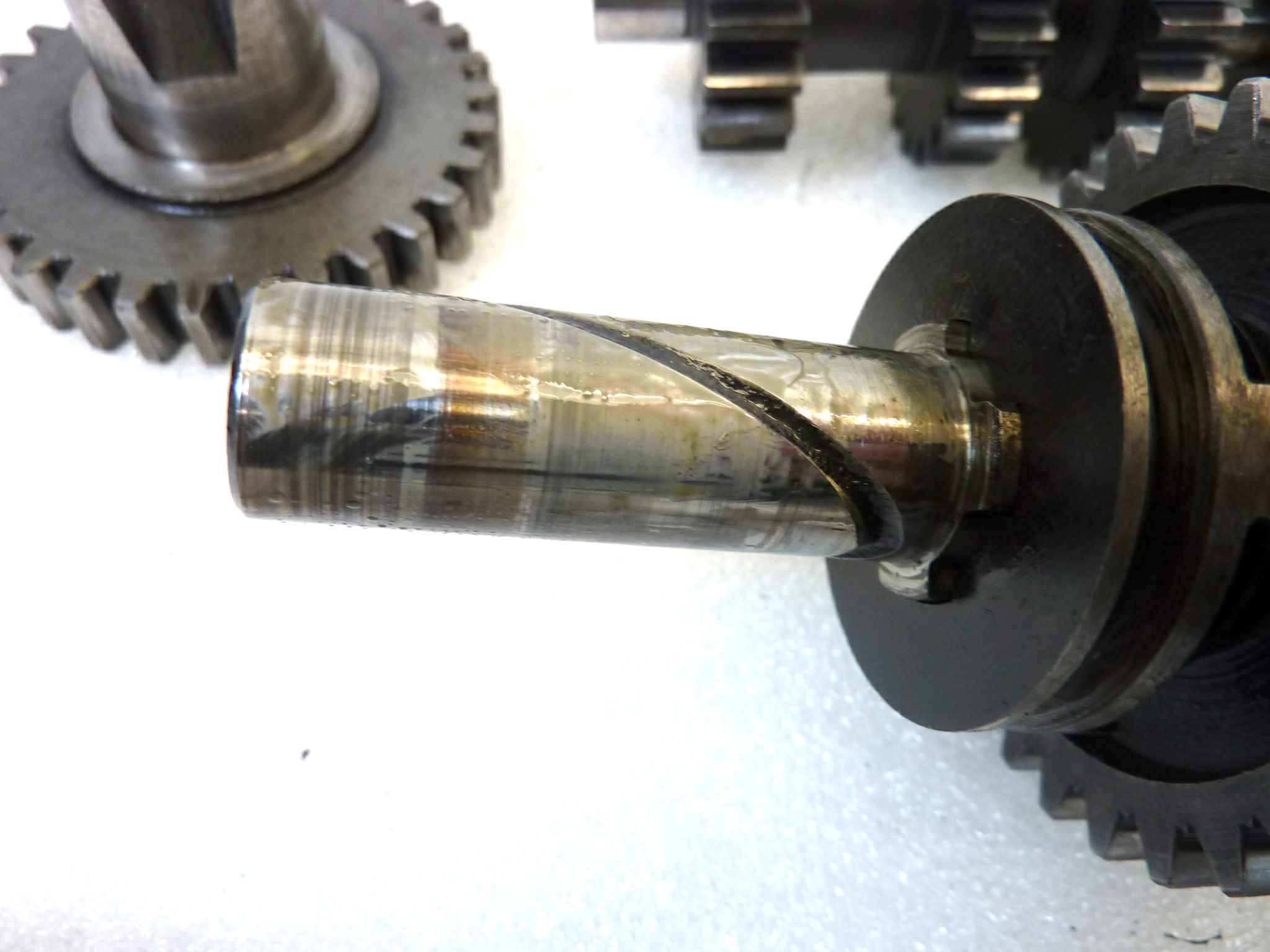 Cambio completo Guzzi Stornello 125 160 5V presa diretta 30 denti albero primario 17 22 25 29 denti albero secondario 26 22 20 18 denti - immagine 3
