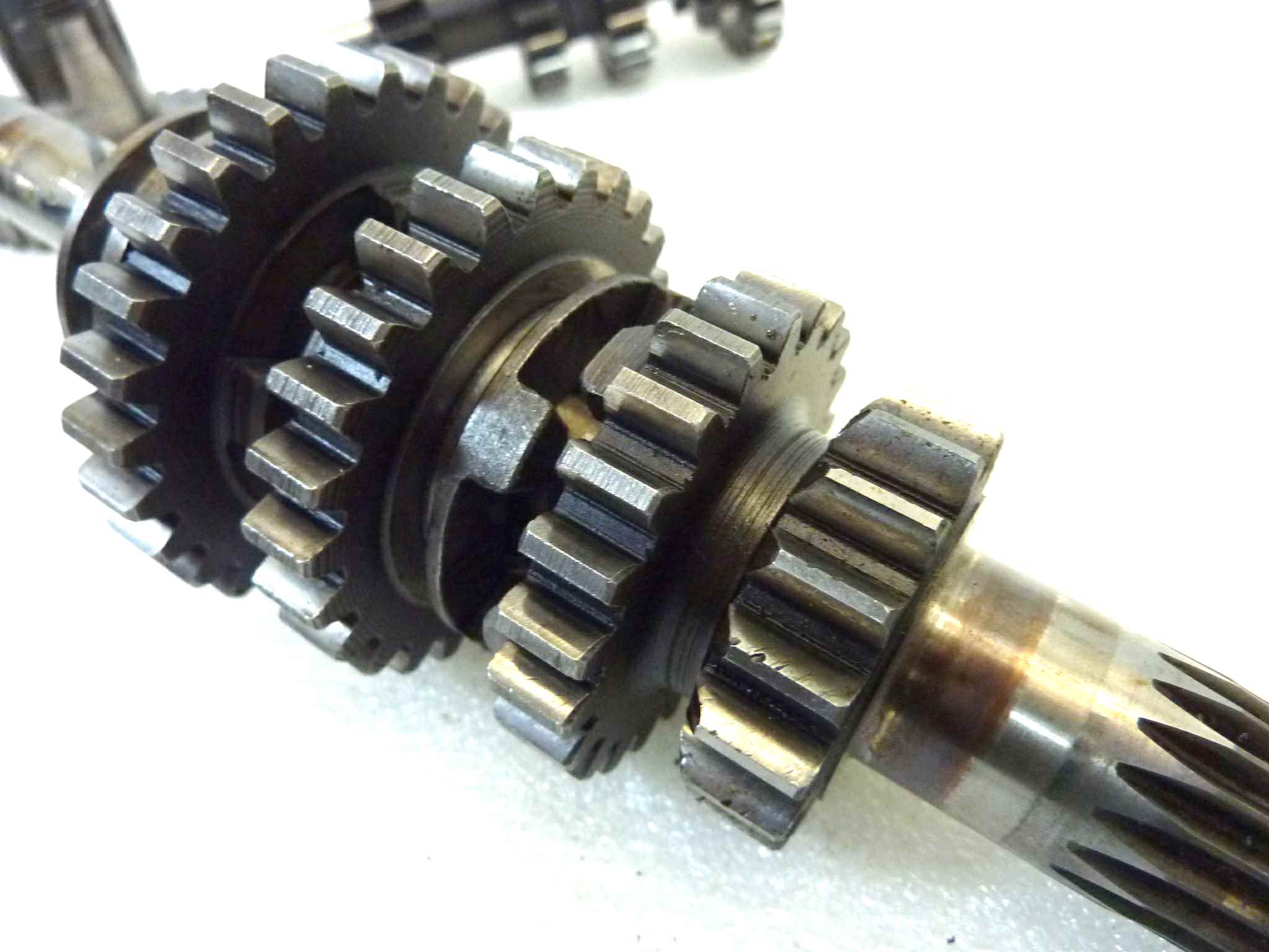 Cambio completo Guzzi Stornello 125 160 5V presa diretta 30 denti albero primario 17 22 25 29 denti albero secondario 26 22 20 18 denti - immagine 5