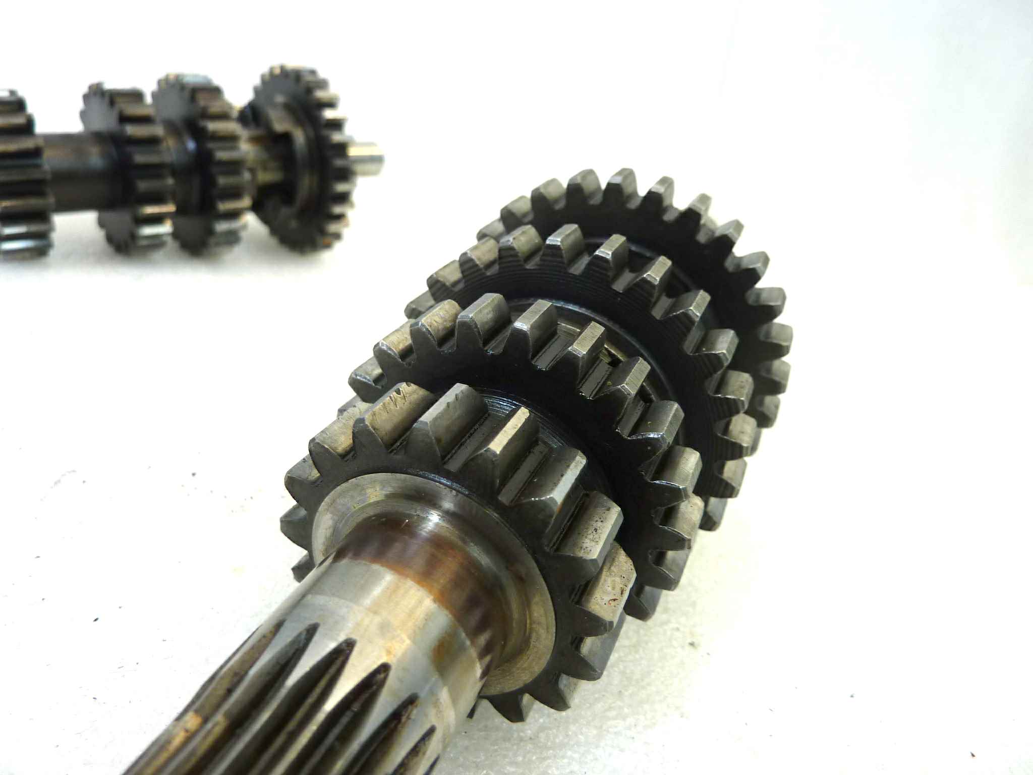 Cambio completo Guzzi Stornello 125 160 5V presa diretta 30 denti albero primario 17 22 25 29 denti albero secondario 26 22 20 18 denti - immagine 7