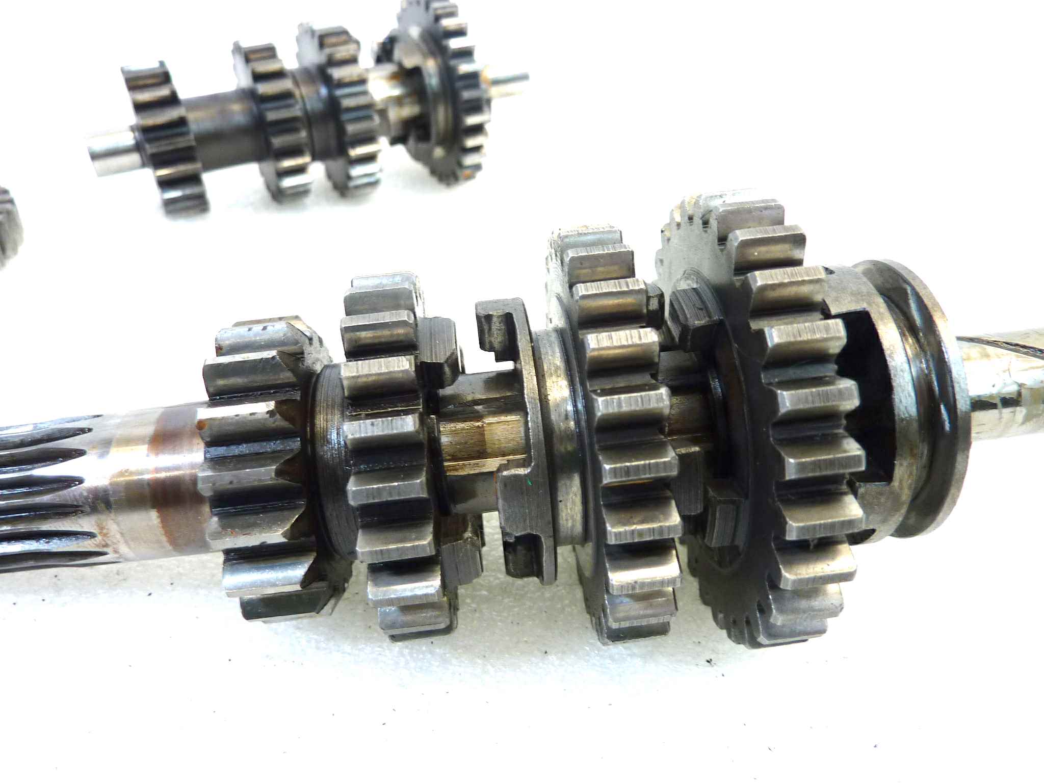 Cambio completo Guzzi Stornello 125 160 5V presa diretta 30 denti albero primario 17 22 25 29 denti albero secondario 26 22 20 18 denti - immagine 8