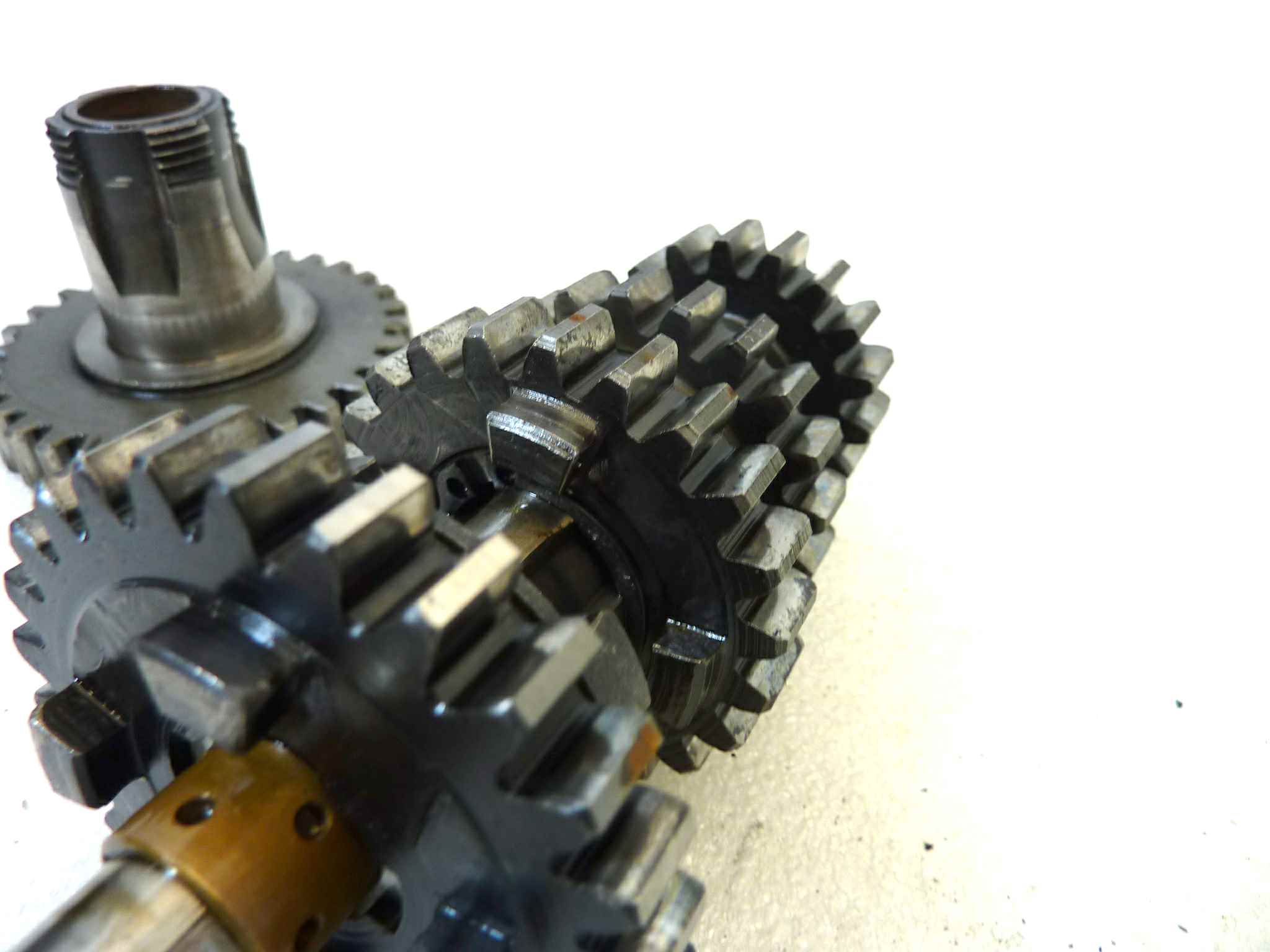 Cambio completo Guzzi Stornello 125 160 5V presa diretta 30 denti albero primario 17 22 25 29 denti albero secondario 26 22 20 18 denti - immagine 13