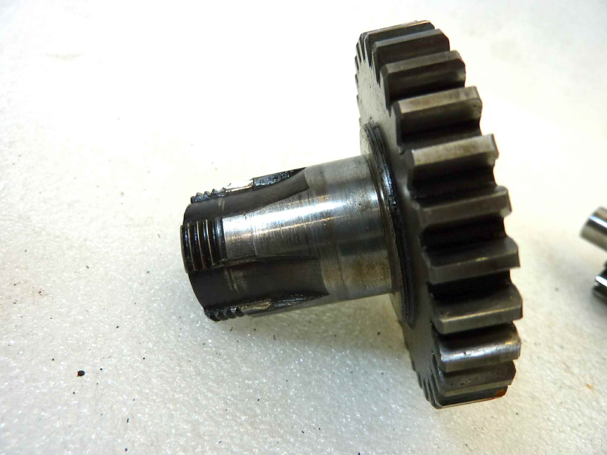 Cambio completo Guzzi Stornello 125 160 5V presa diretta 30 denti albero primario 17 22 25 29 denti albero secondario 26 22 20 18 denti - immagine 16