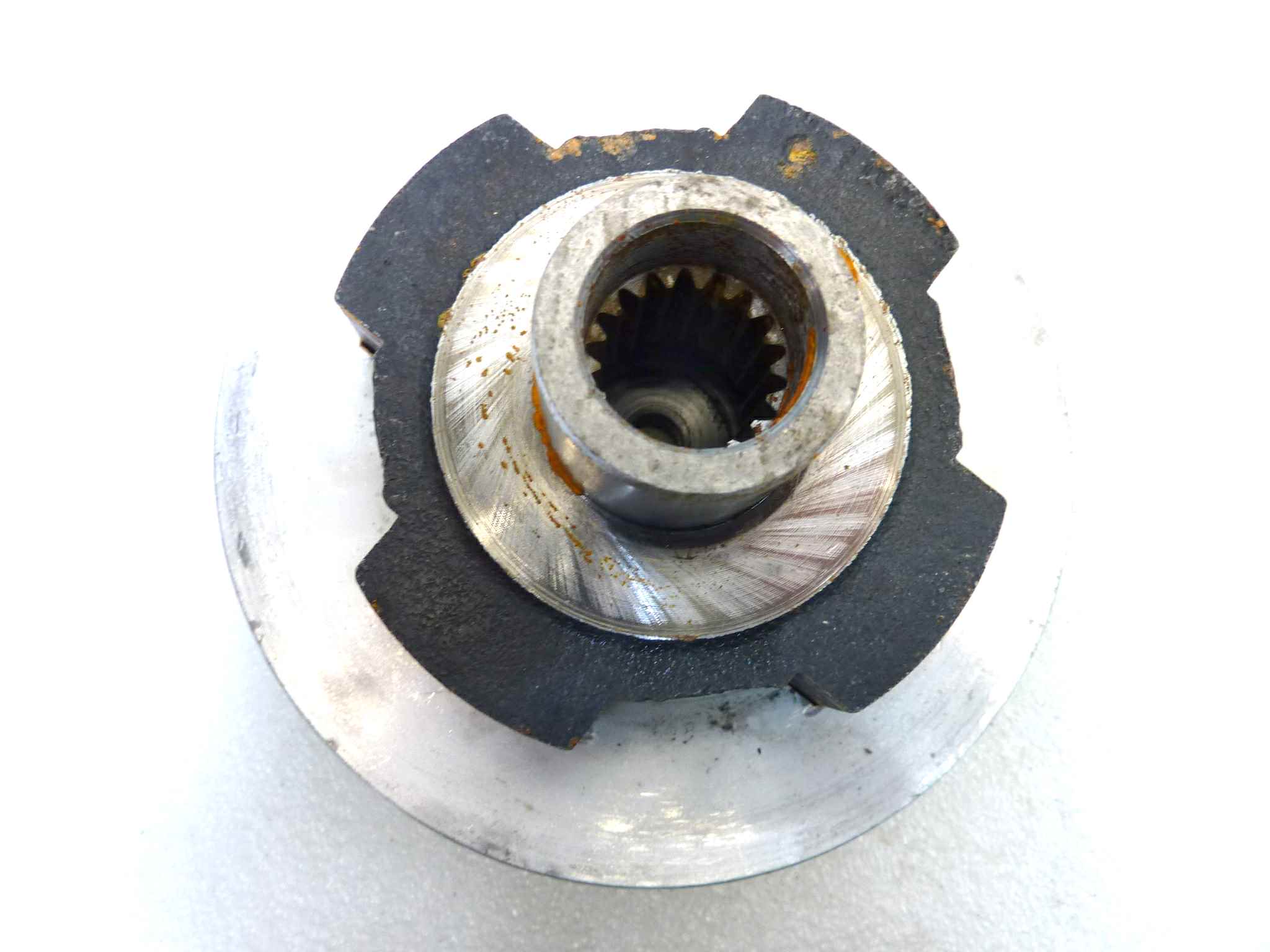 Corpo fisso frizione Guzzi Stornello cod 55081600 con molle 94321135, piatto spingidisco 54082800, anello 55080400, piatto molle - immagine 5