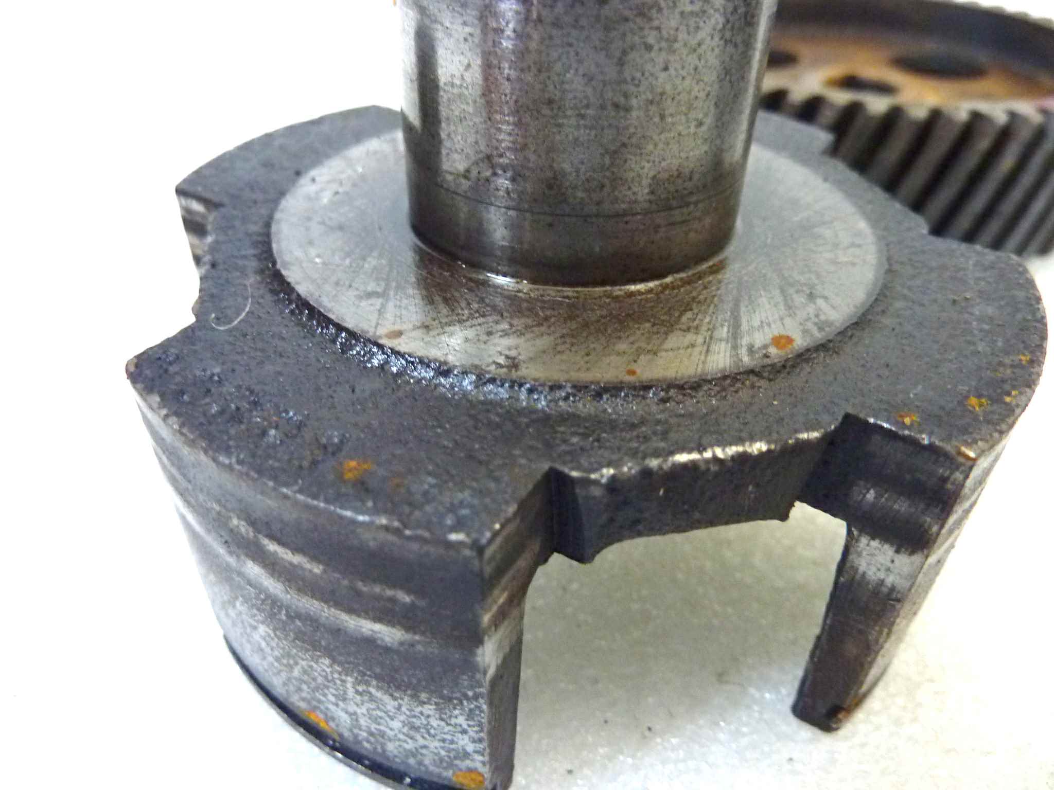 Ingranaggi frizione Guzzi Stornello pompa olio 55147700, pignone motore 55070225, trasmissione 55081100, distribuzione 55040500, libero avviamento 55266400, piattello 55266900, corpo fisso 55081600 - immagine 10